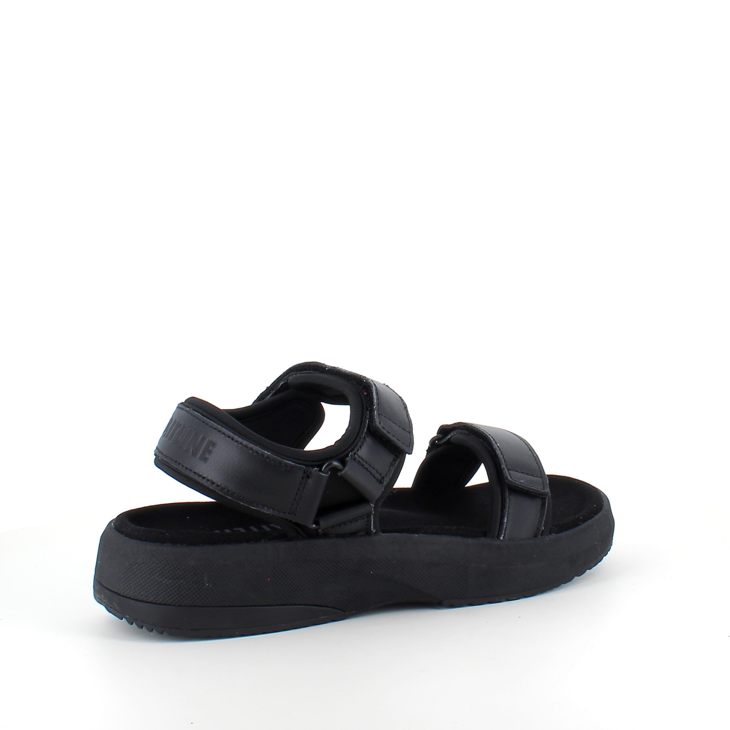 Gaitline sandal – sort med sort bund & SGL Technology™