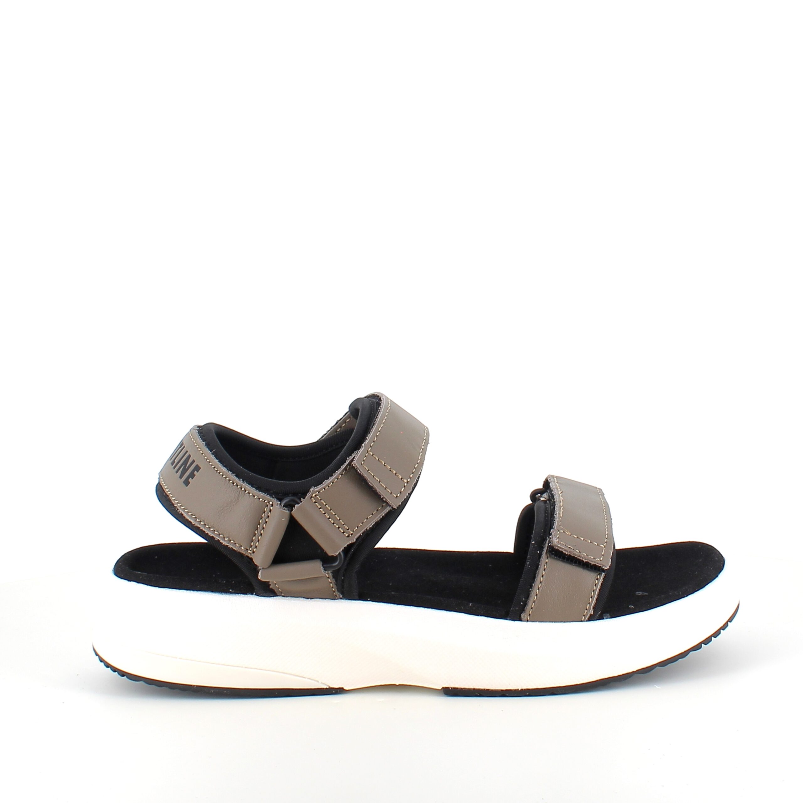 Brun Gaitline sandal med gængesål