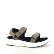 Brun Gaitline sandal med gængesål