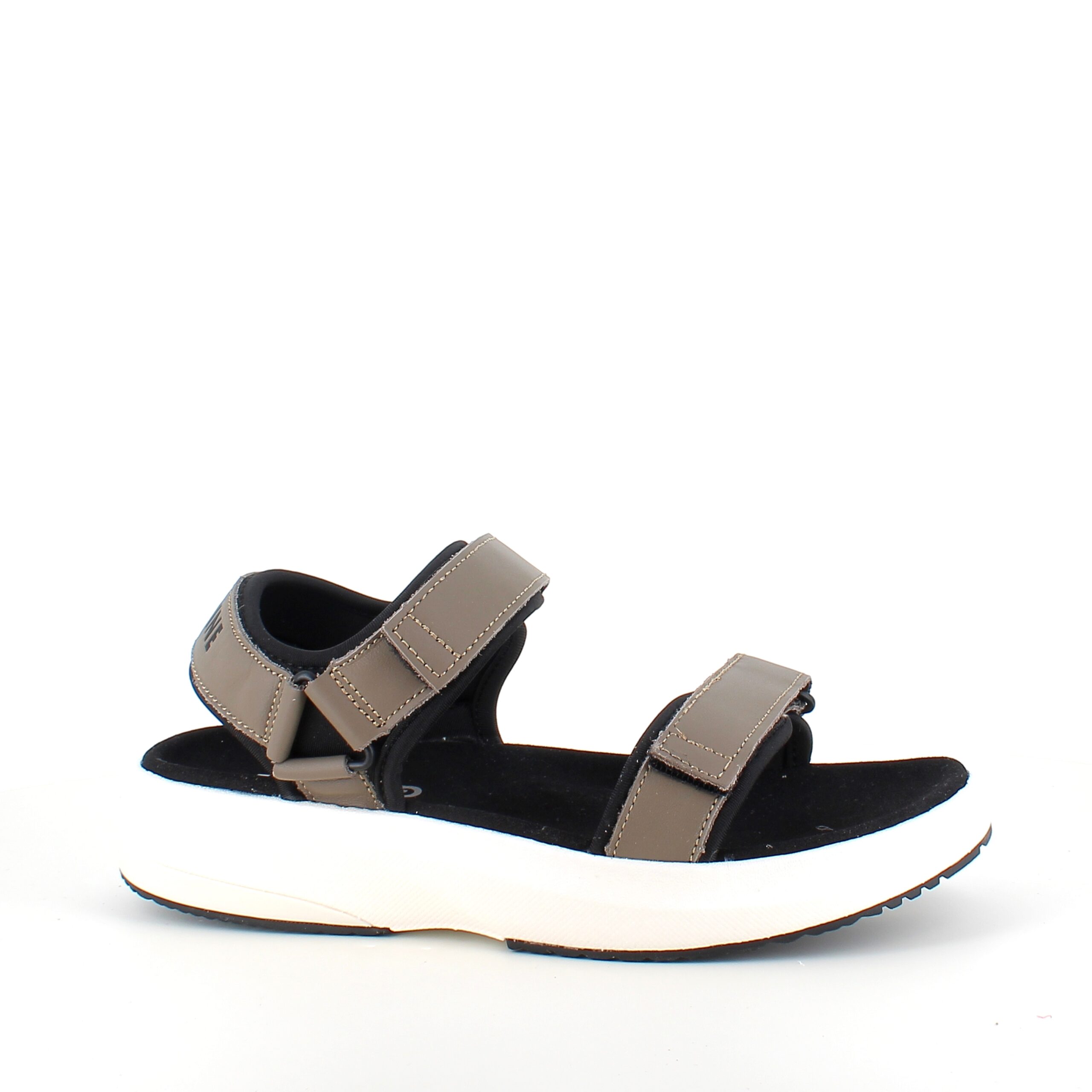 Brun Gaitline sandal med gængesål