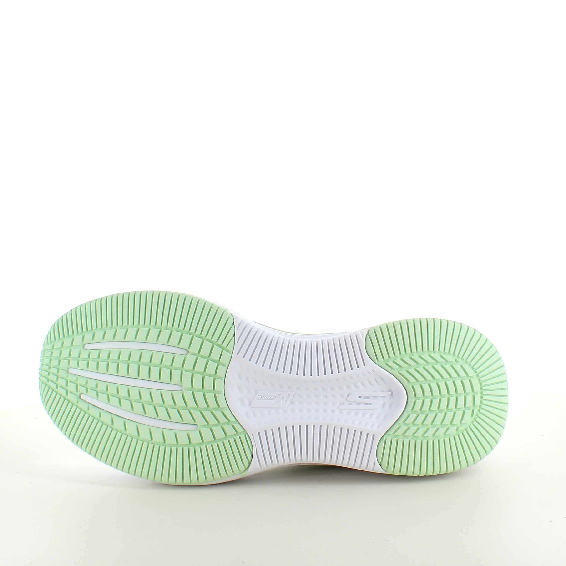 Hvid Skechers GoRun sko med flotte detaljer