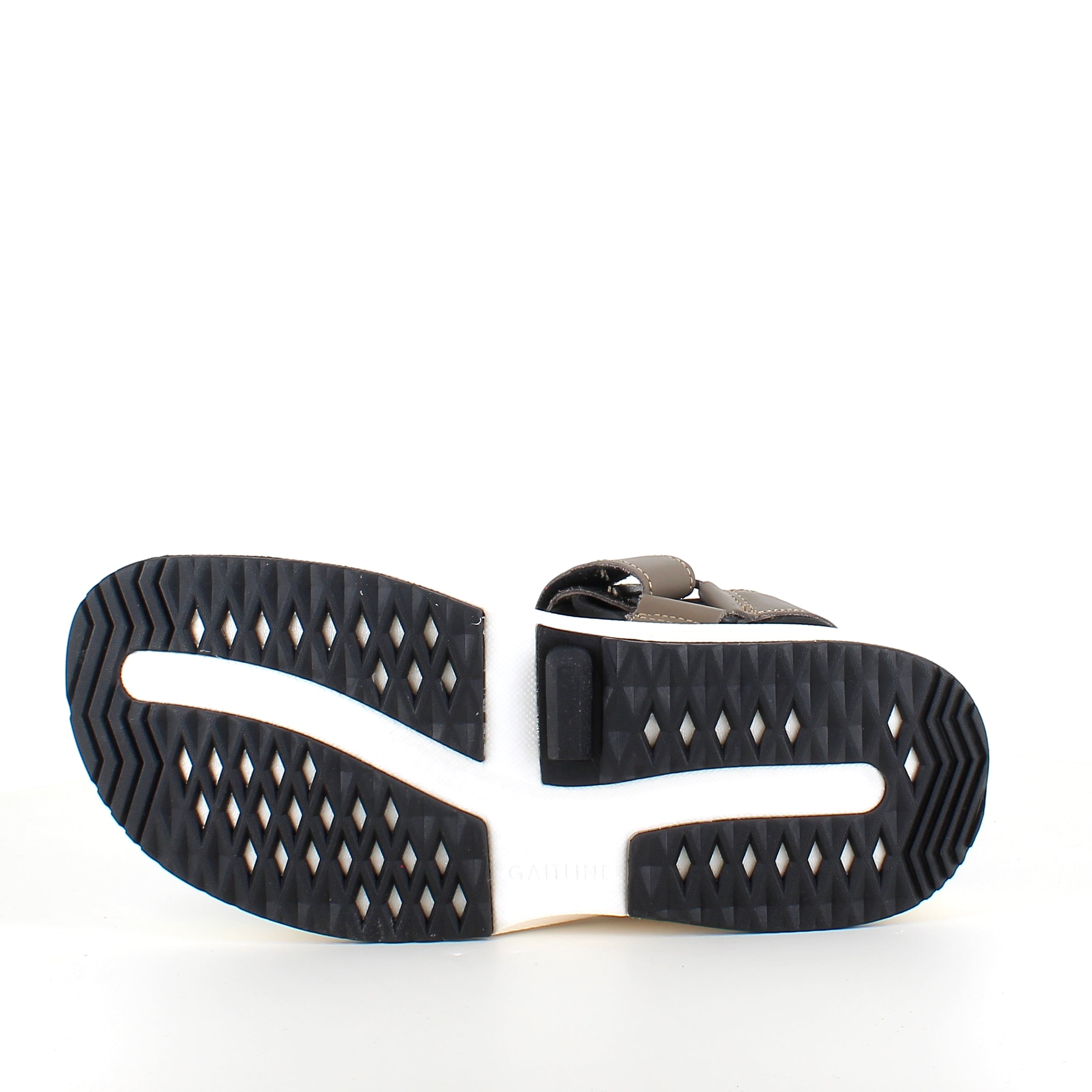 Brun Gaitline sandal med gængesål