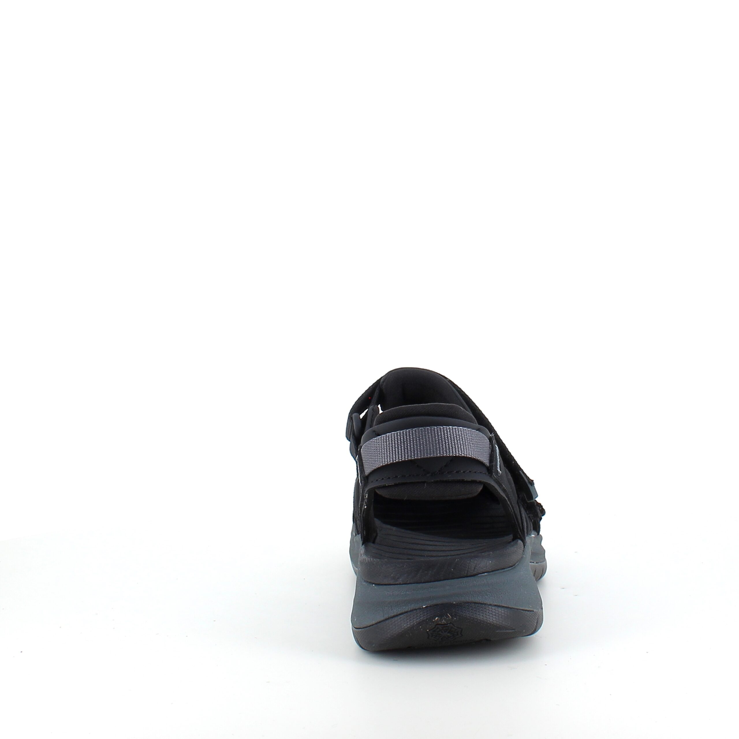 Sort Teva Tirra lukket sandal med tåbeskyttelse, svangstøtte og stødabsorbering