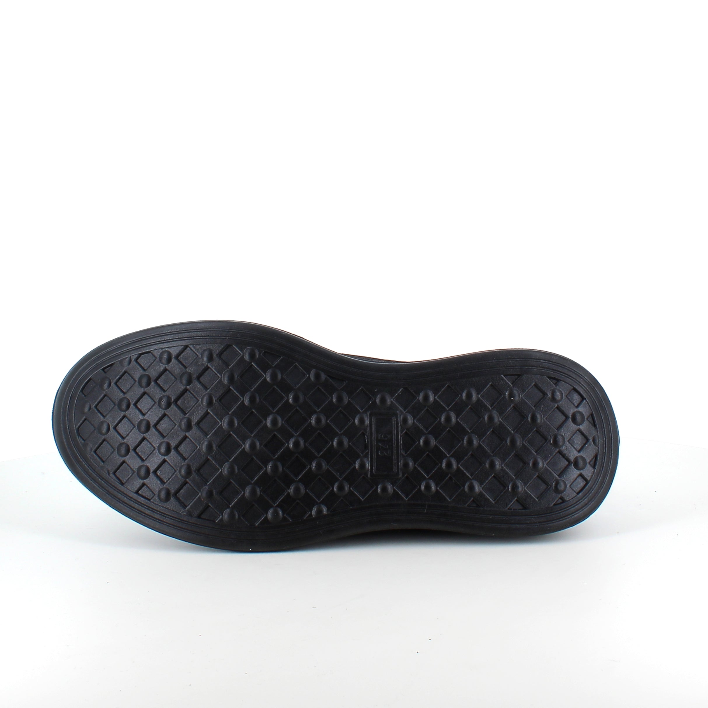 Sorte herresko, lette at træde i.