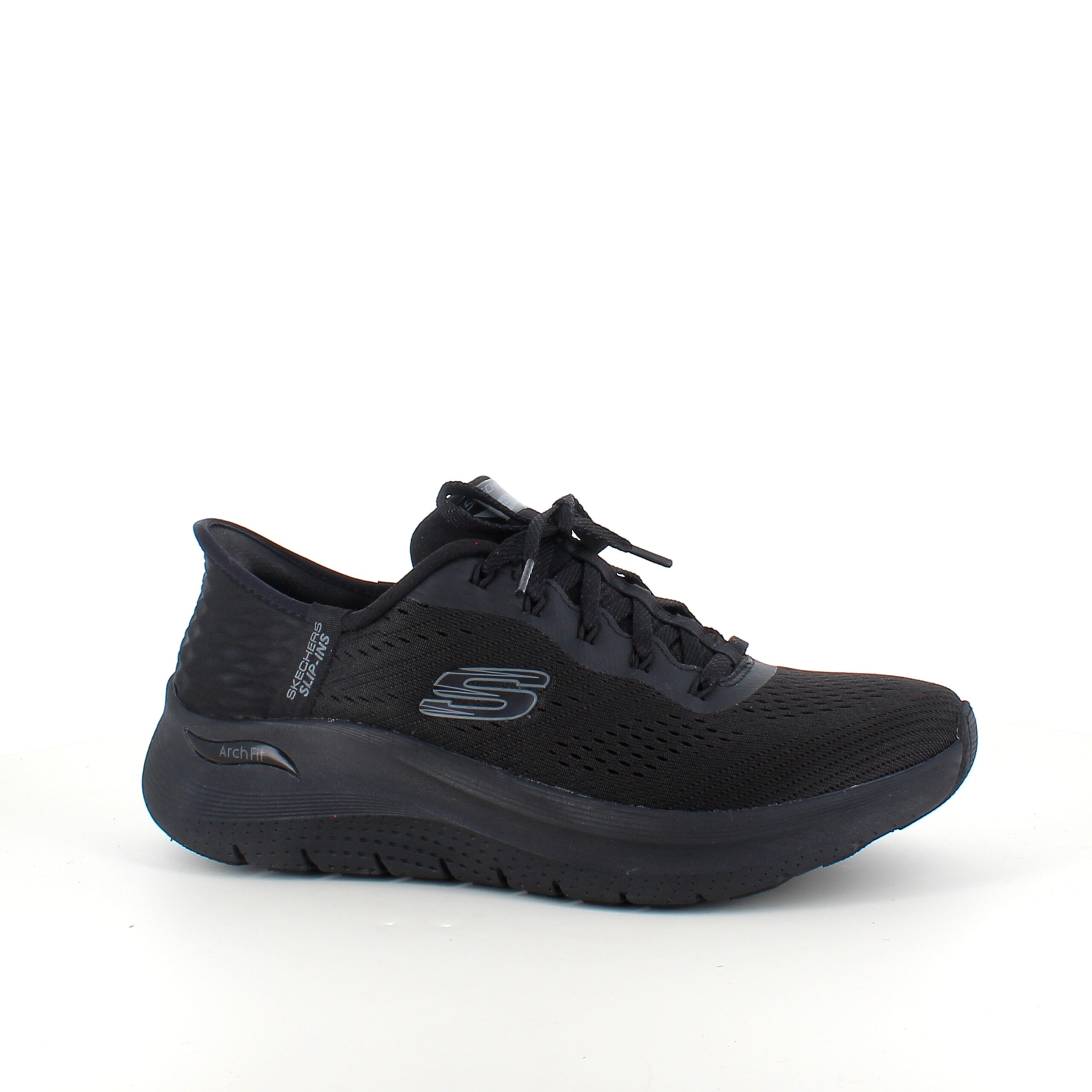 Åndbar Skechers slip-ins sko med god svangstøtte