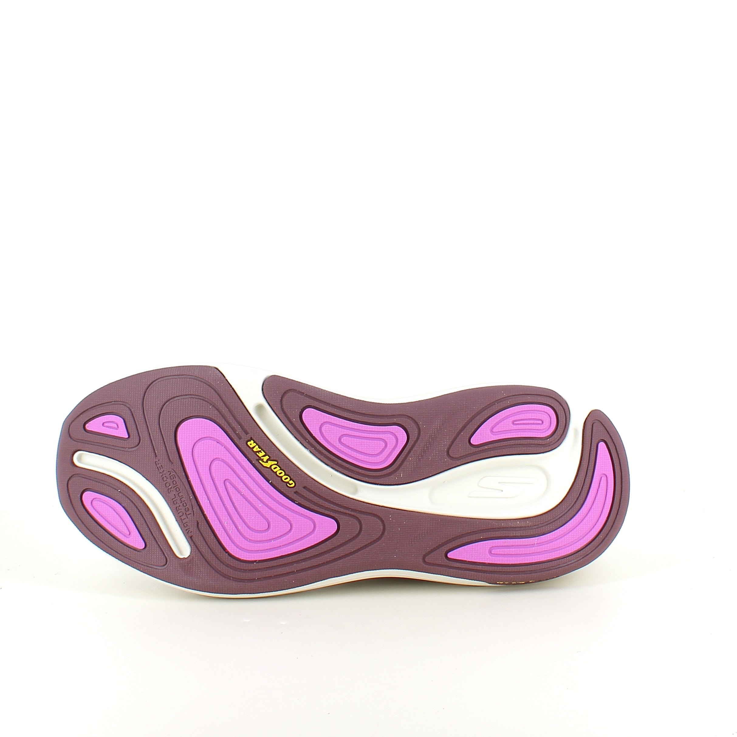 Beige Skechers slip-in med MaxChusion bund