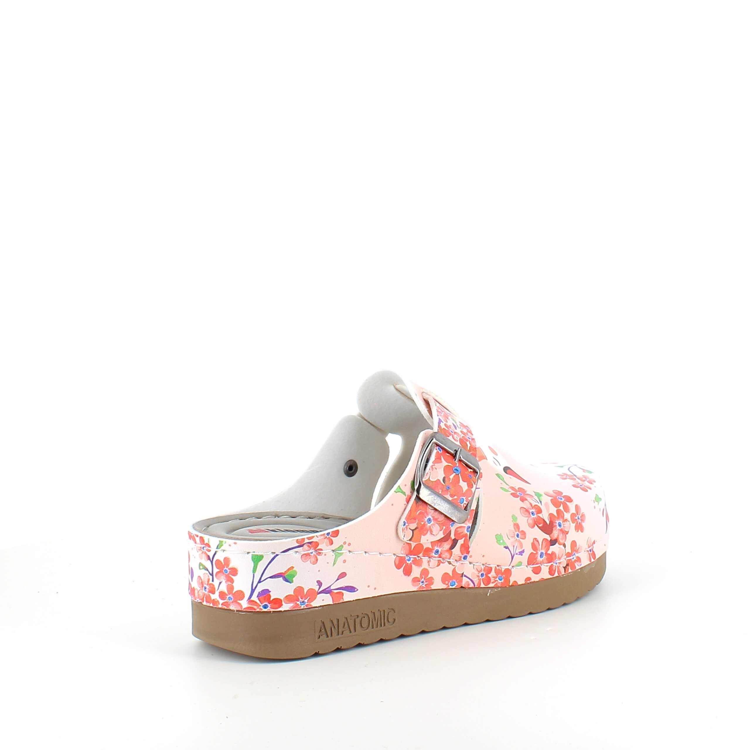 Træsko med svaneprint