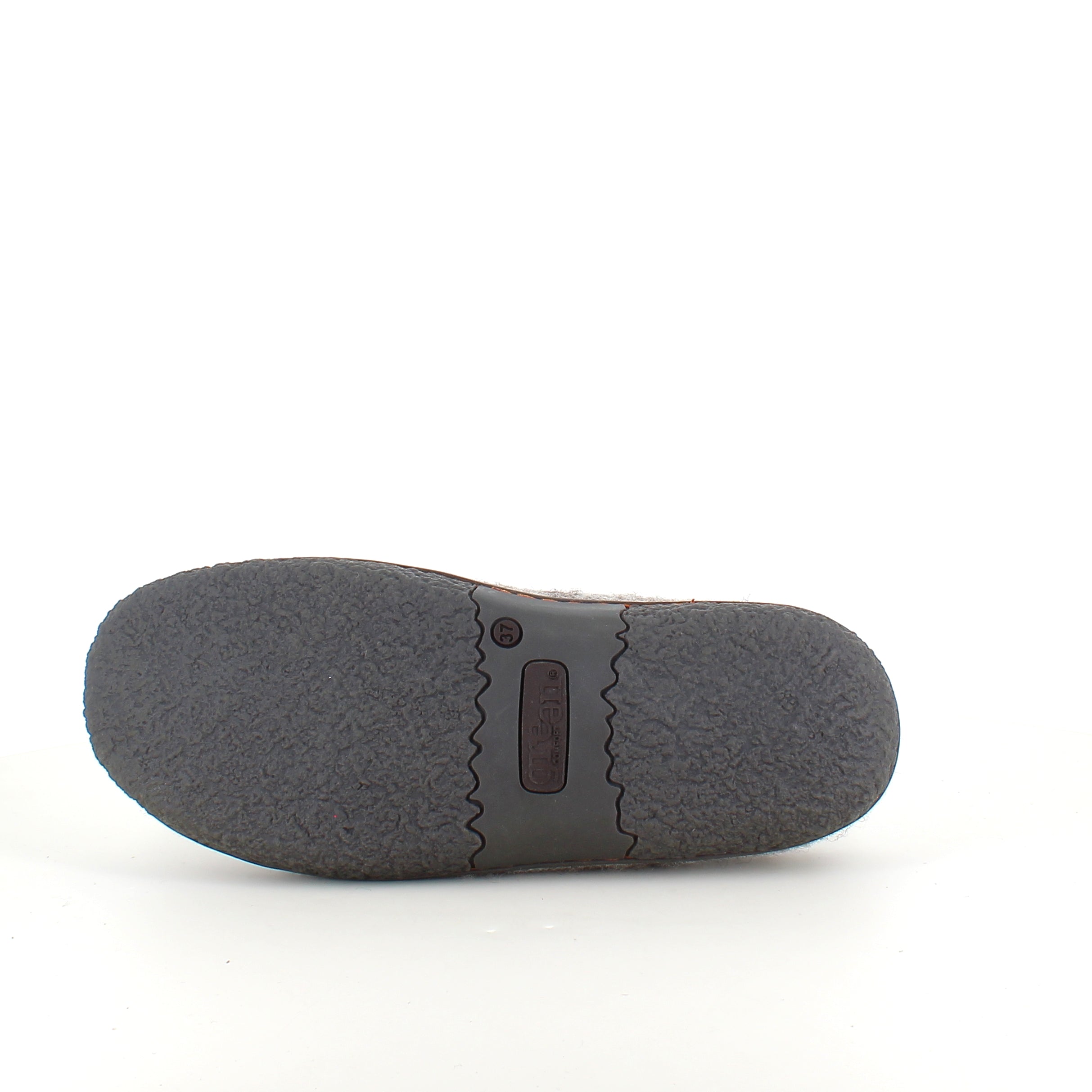 Green Comfort uld hjemmesko med rågummi bund og Støt Brysterne logo