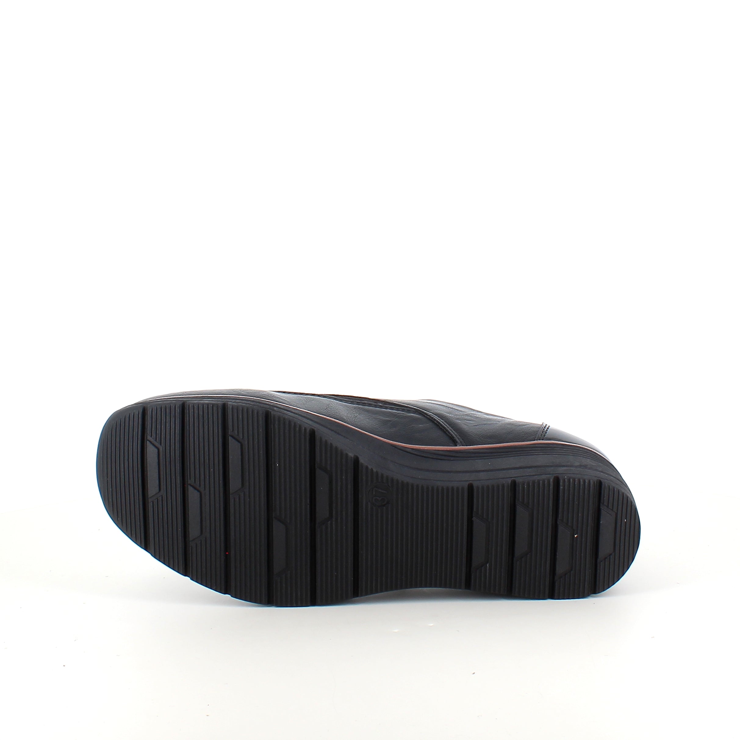 Elegant damesko med flotte detaljer og velcrolukning