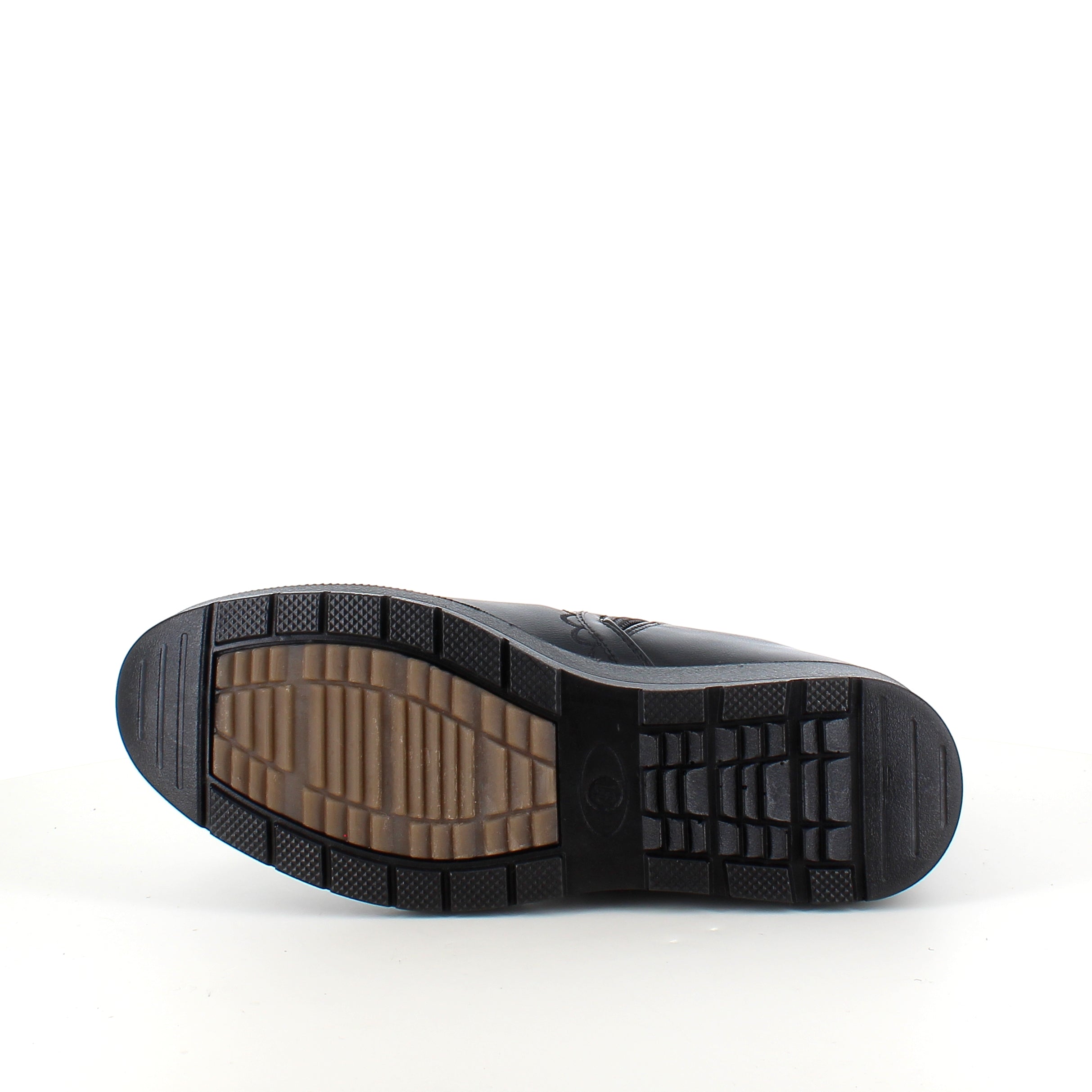 Sorte damestøvletter med varmt for og 2 lynlåse – komfortabel PU-sål og praktisk design