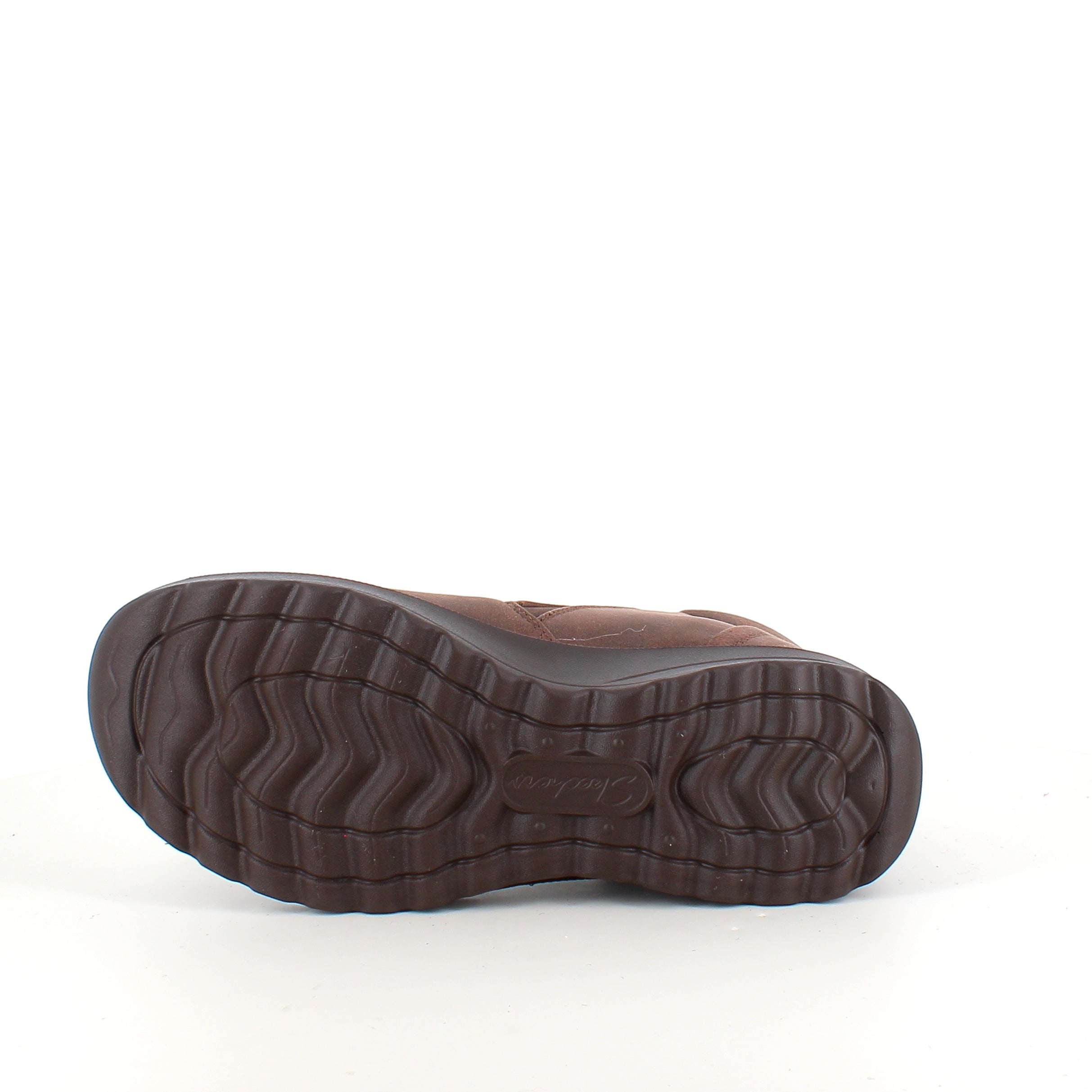 Elegant brun støvlet med meomory foam fra Skechers