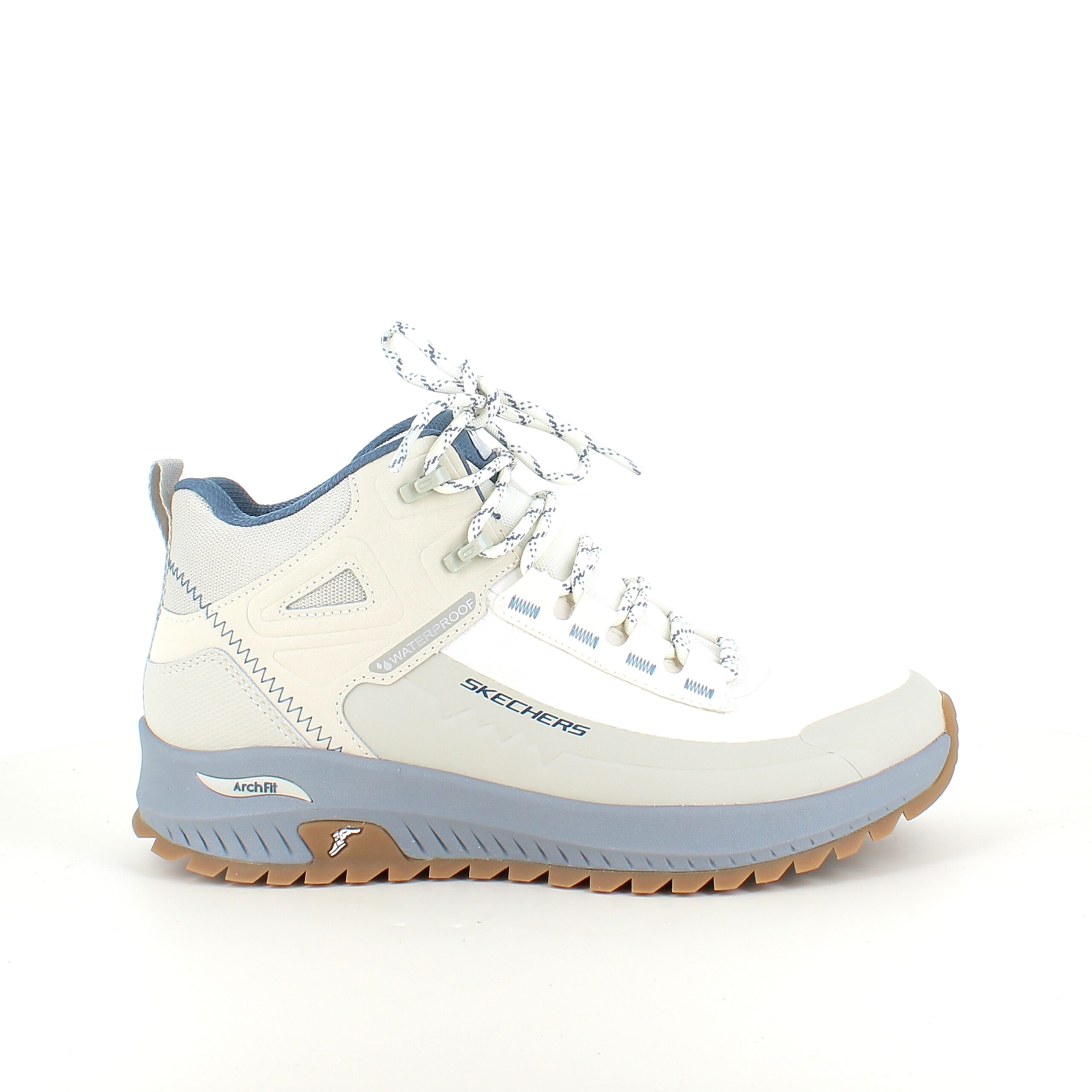 Vandtæt støvle fra Skechers med god svangstøtte.