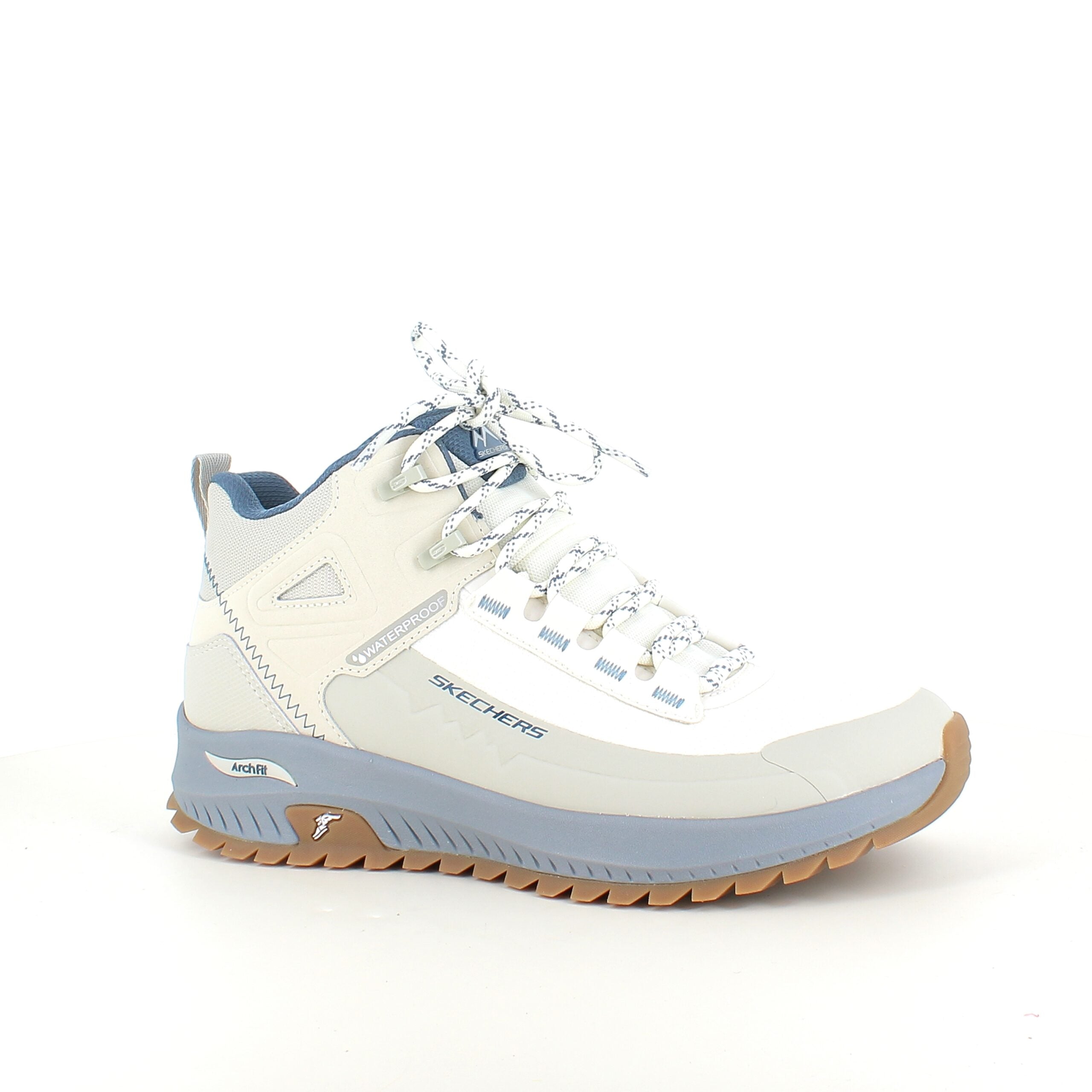 Vandtæt støvle fra Skechers med god svangstøtte.