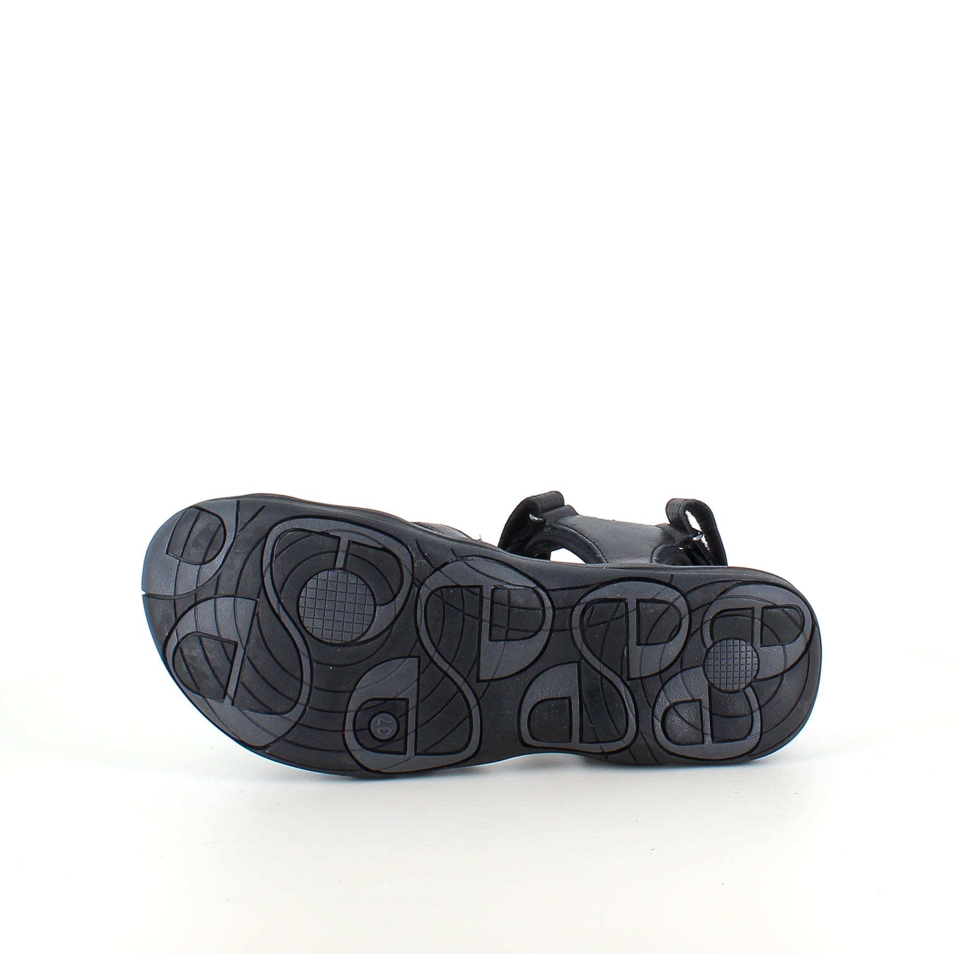 Green Comfort Corsica sandal – Sort