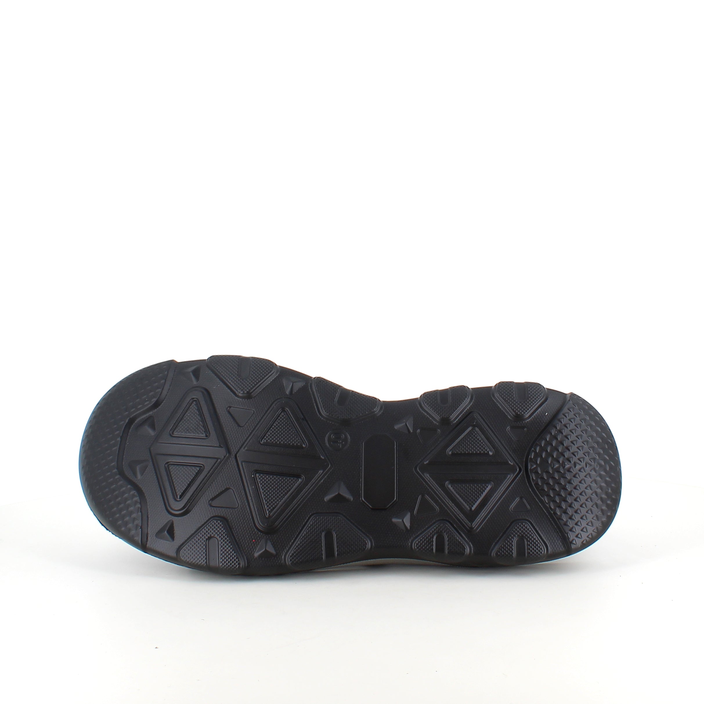 Lukket herresandal i softshell – mørkegrå sandal med justerbare remme