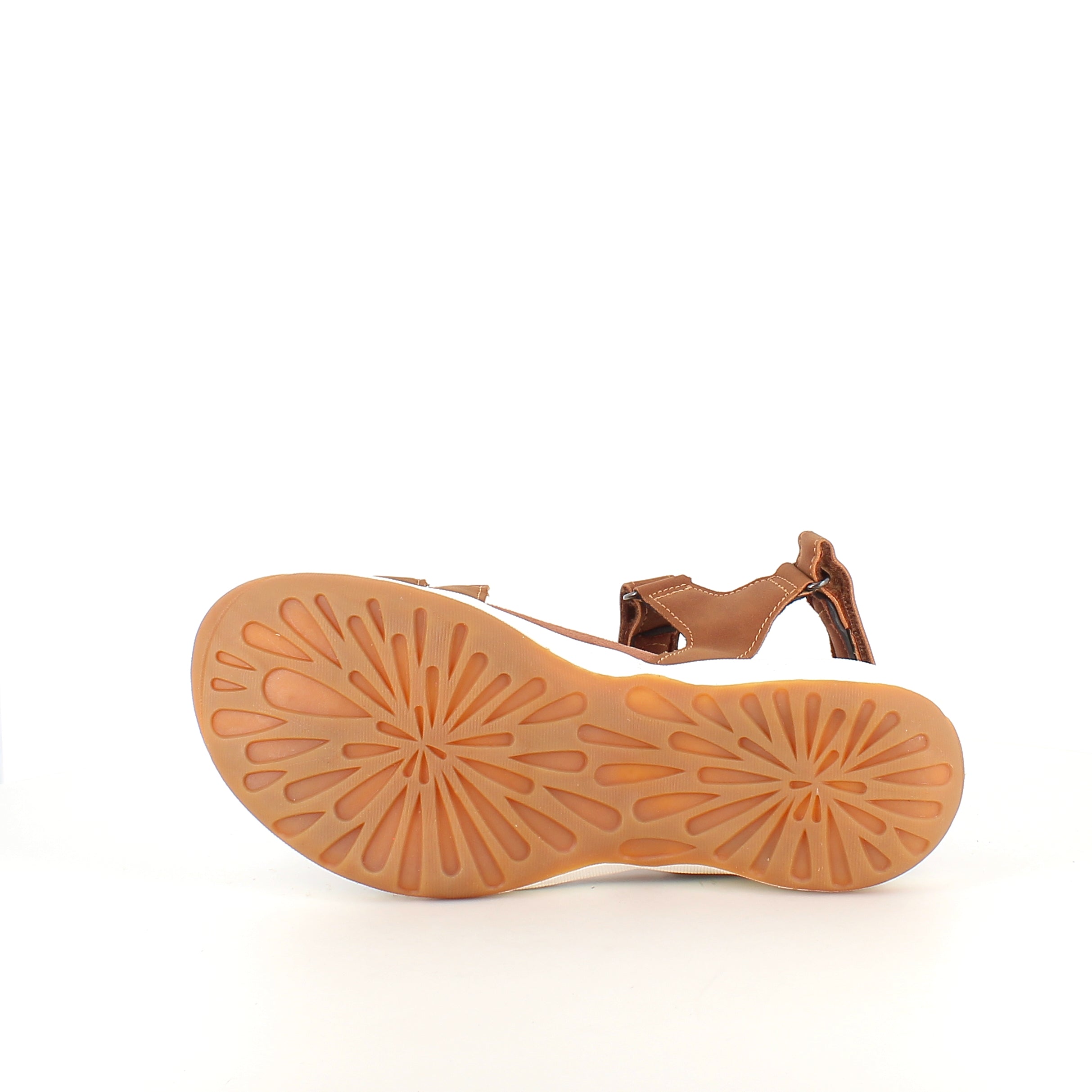Malena W sandal – brun sandal med god svangstøtte & justerbare remme