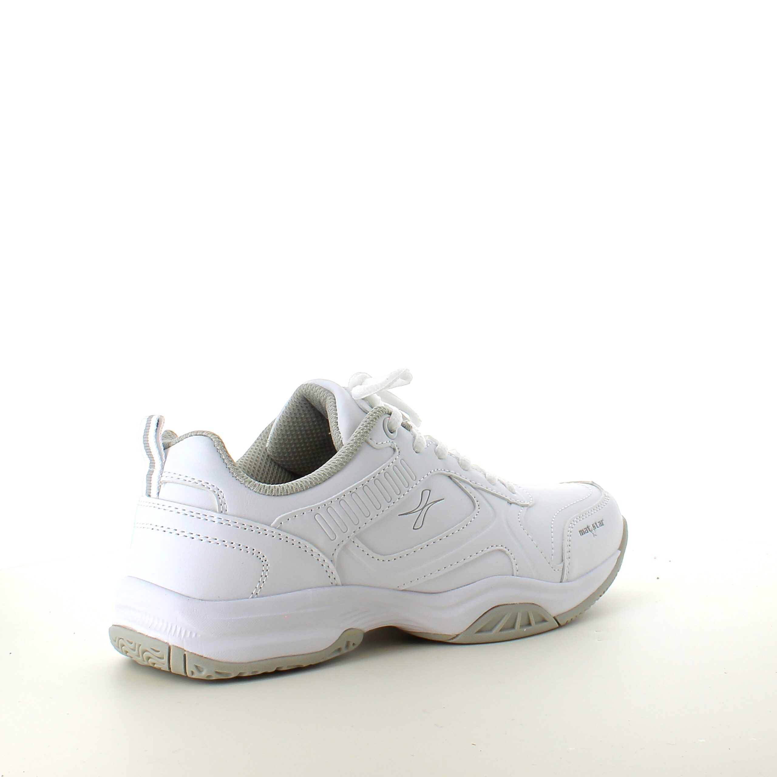 Hvide kondisko med svangstøtte