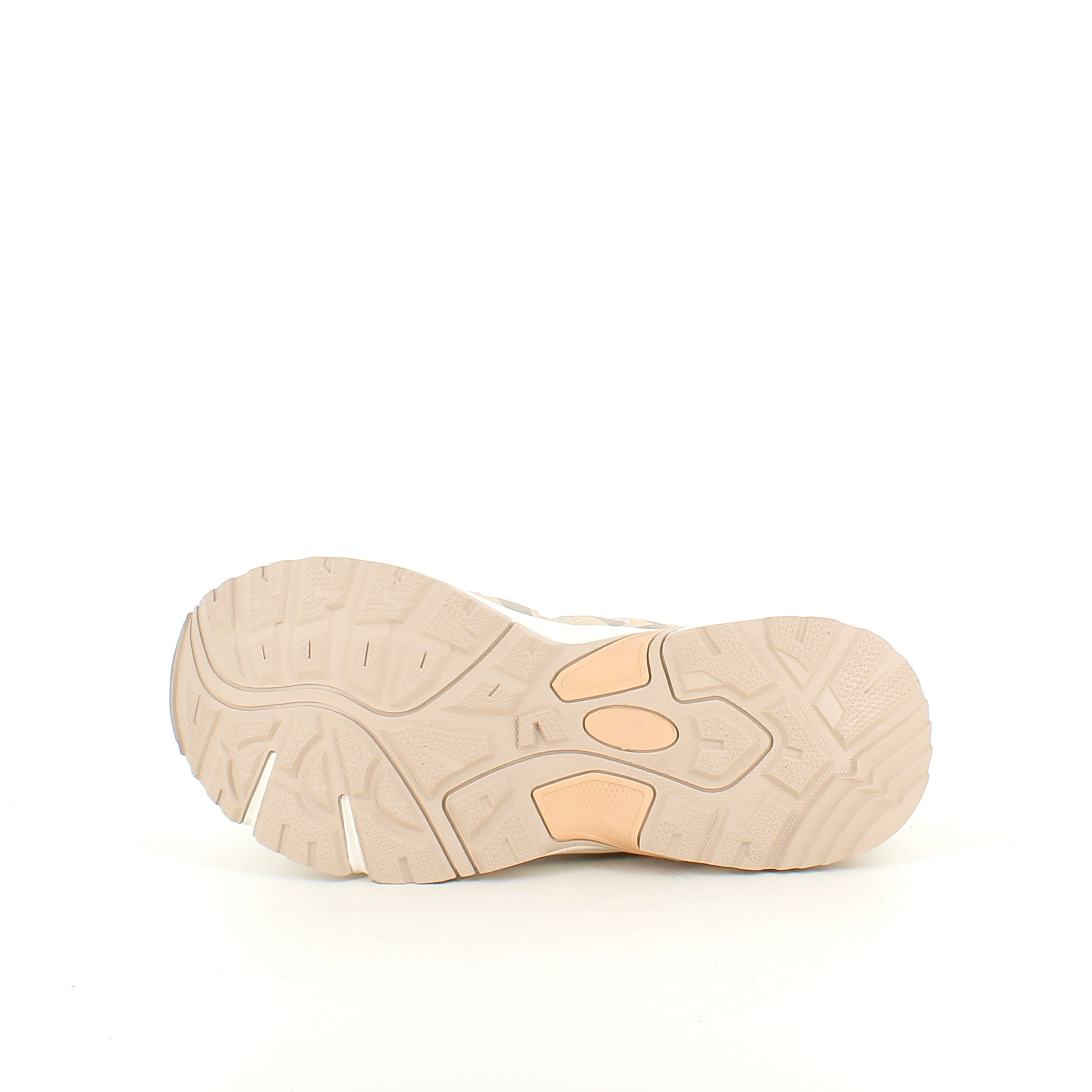 Whistler Puente W Shoe – Ekstra åndbar sneaker i beige med elastiksnøre