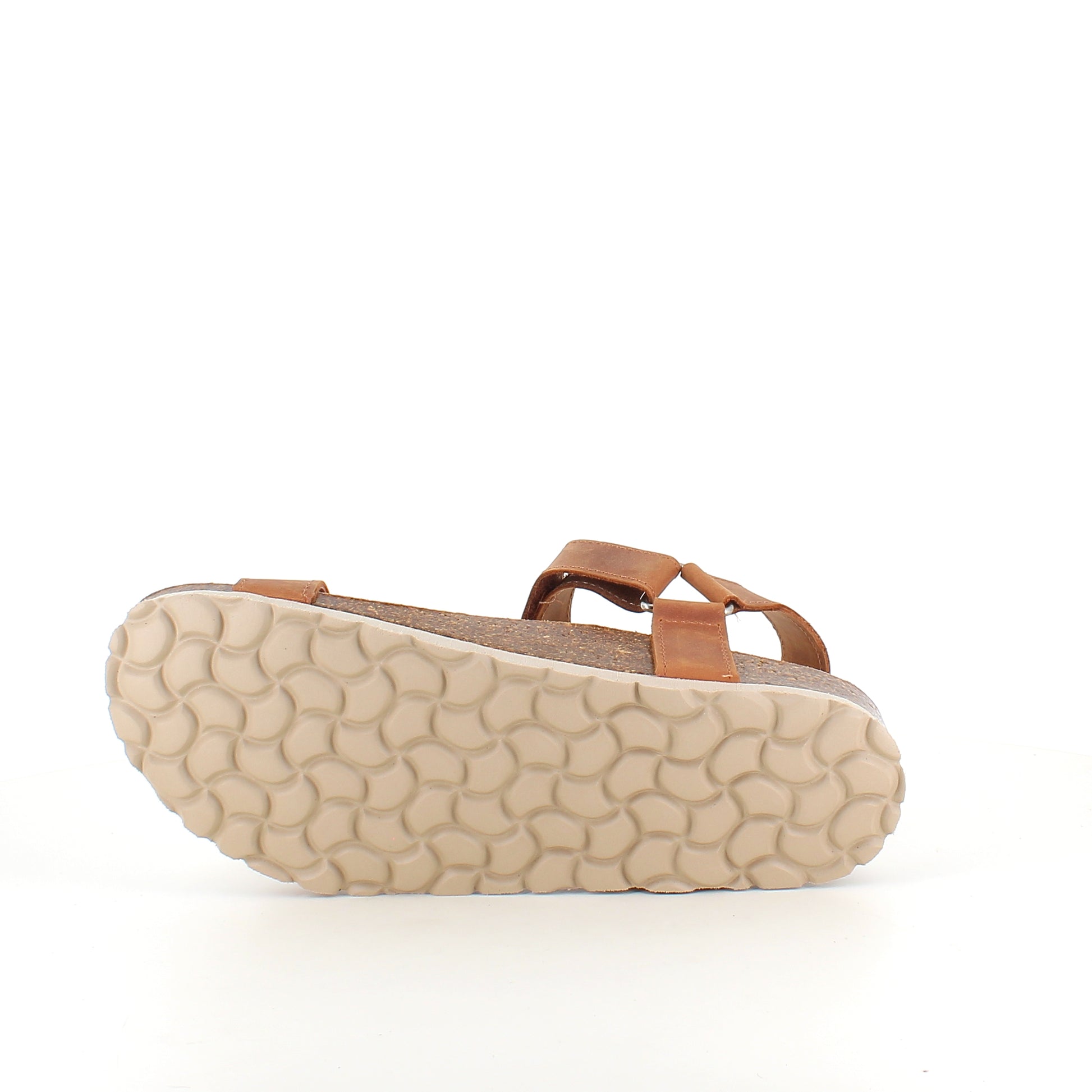Crazy Brandi sandal i brun skind – komfort sandal med fast pasform | Sygeplejebutikken