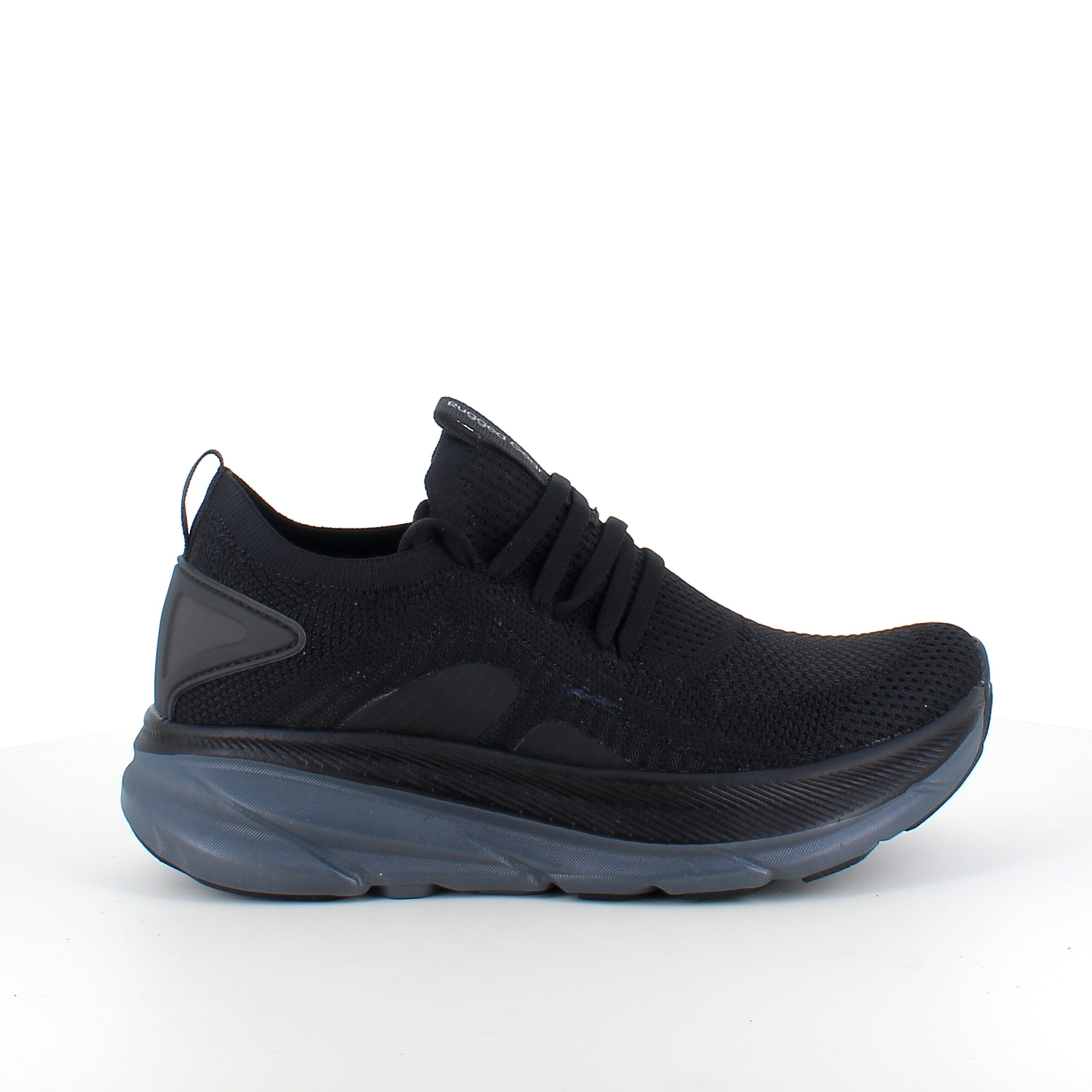 Sort Step-on sko fra Rugged Gear