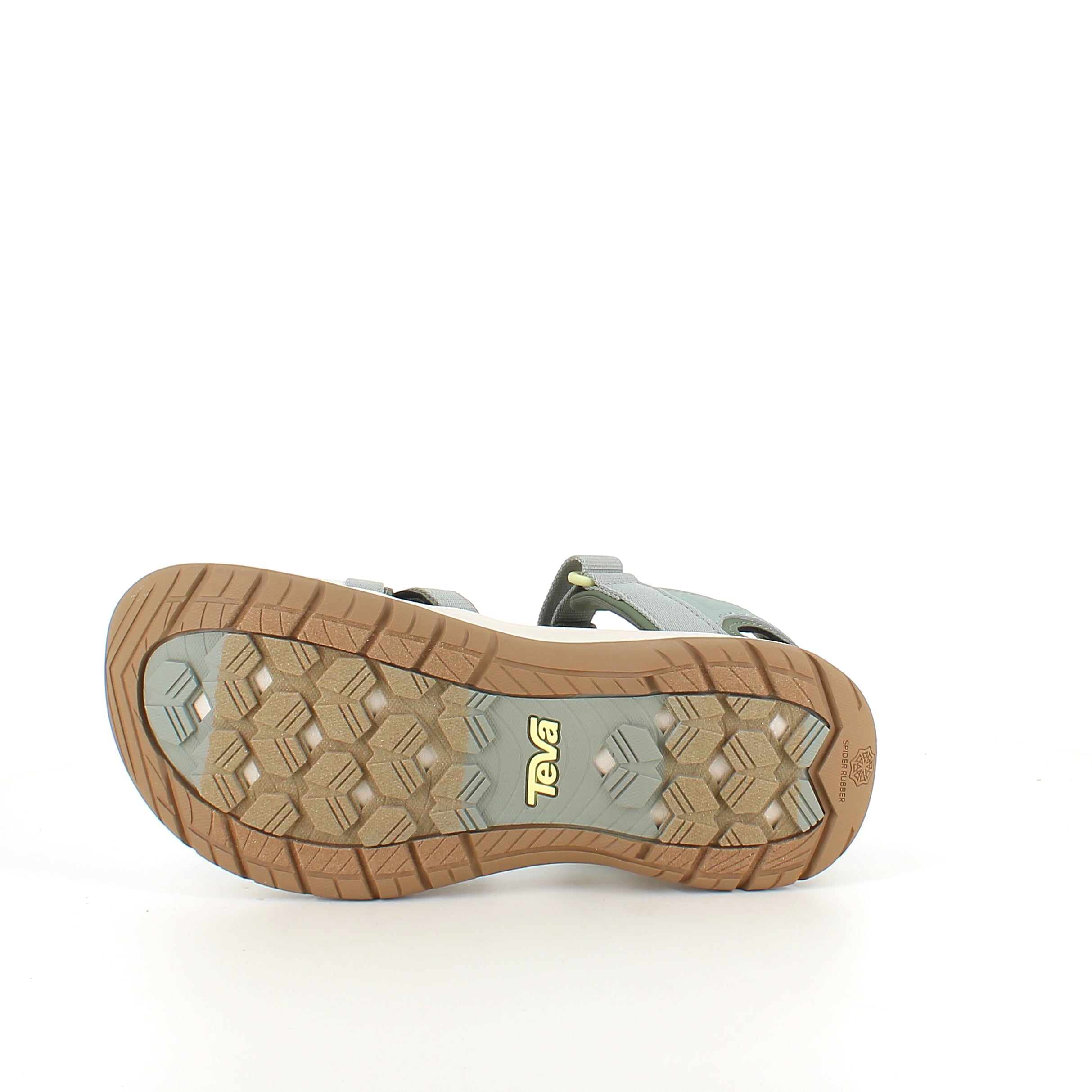 Grøn Teva sandal med svangstøtte og ekstra komfort