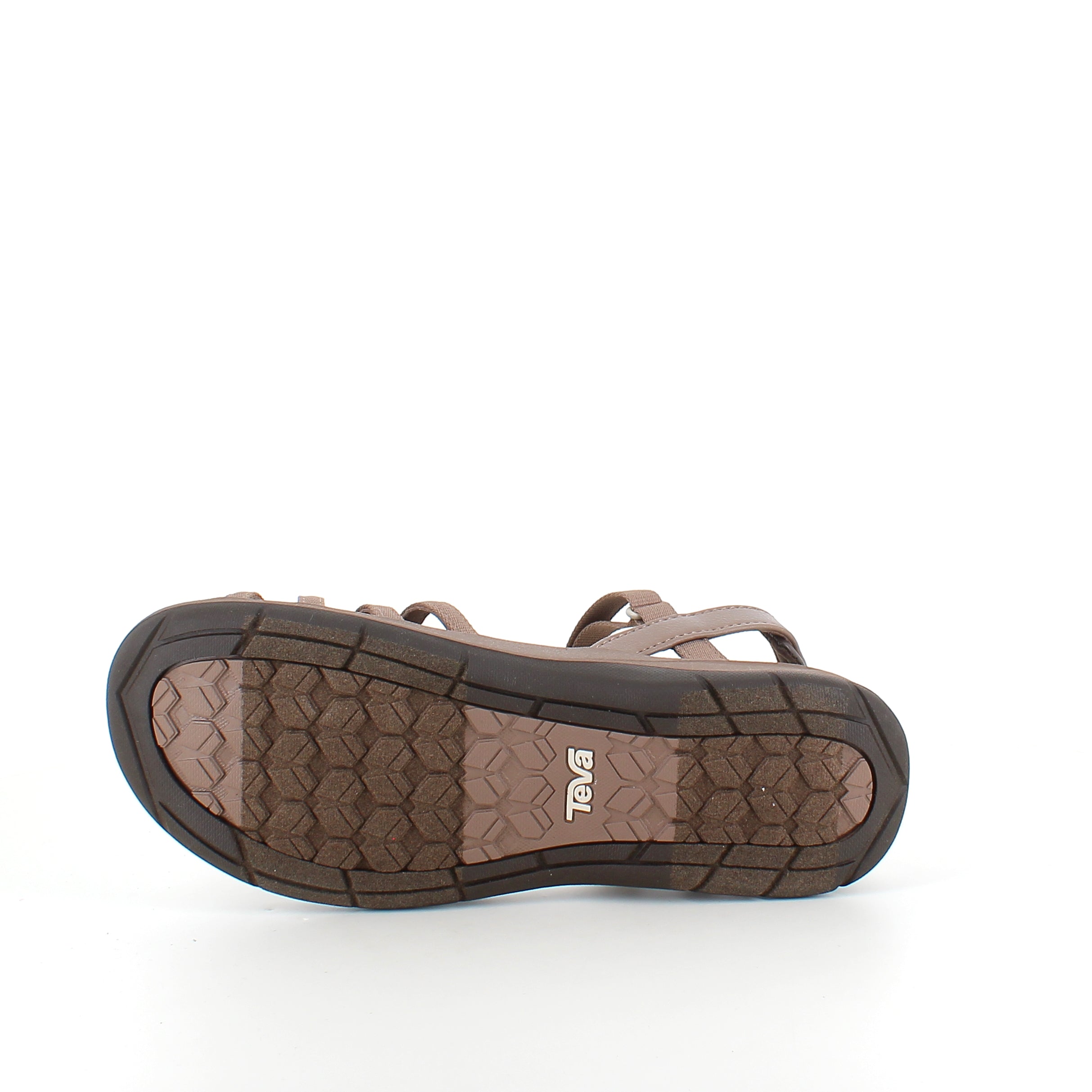 Brun Teva Tirra Traveler sandal med svangstøtte, letvægt og perfekt pasform