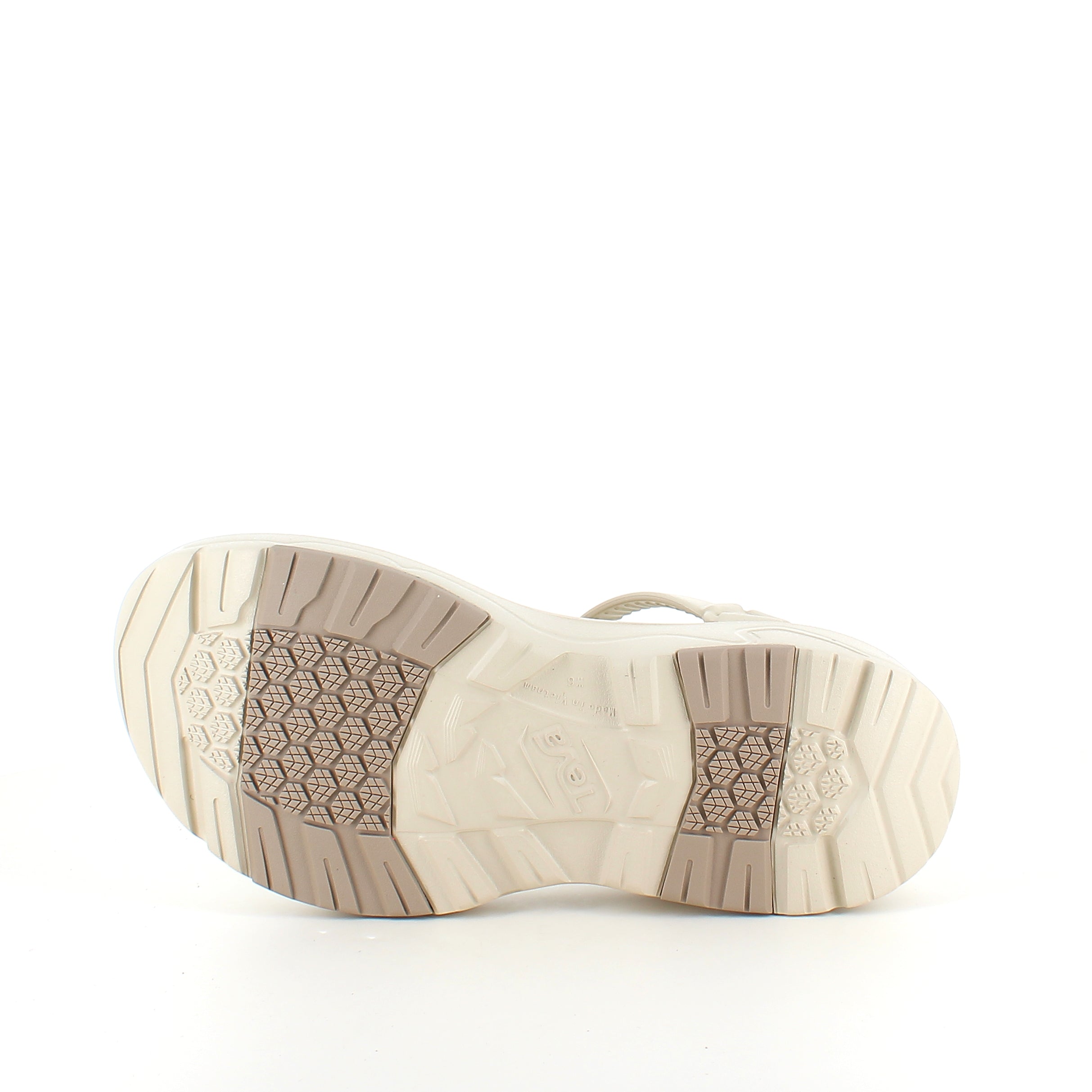 Teva sandal i beige – let, fleksibel & klar til sommerens eventyr