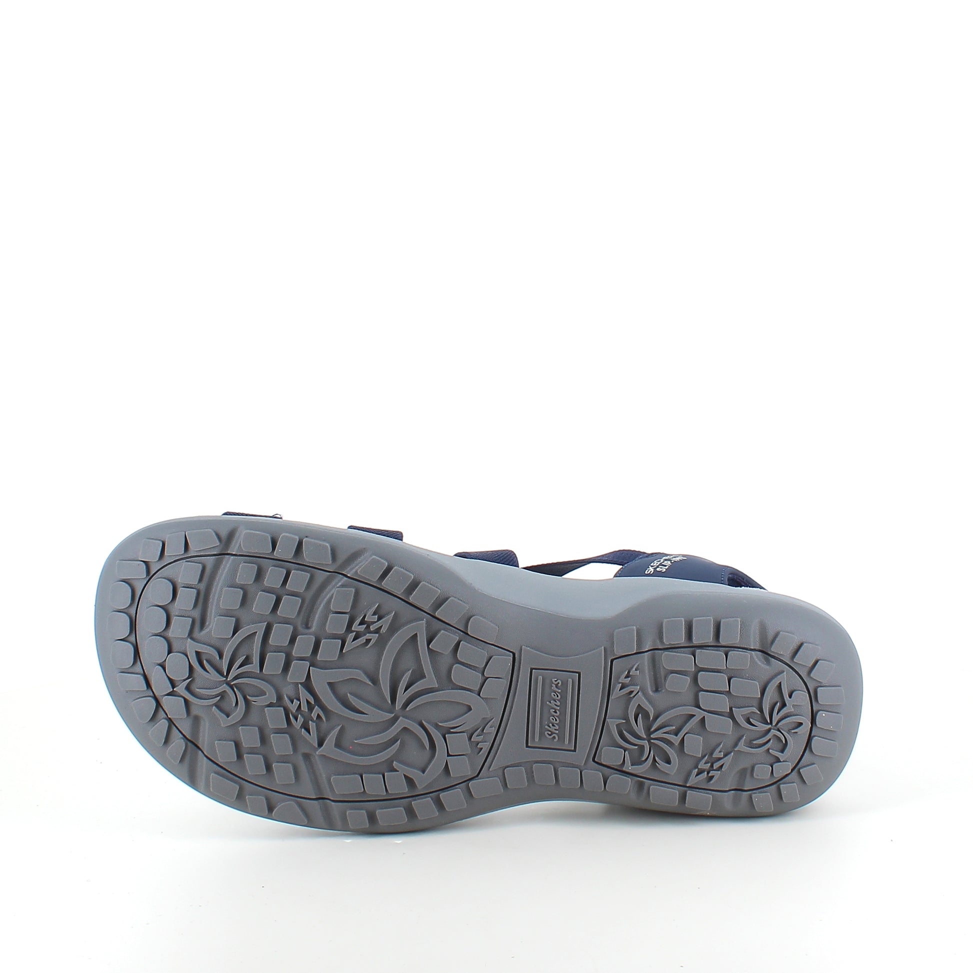 Skechers Slip-ins sandal i navy – let, fleksibel & komfortabel sandal