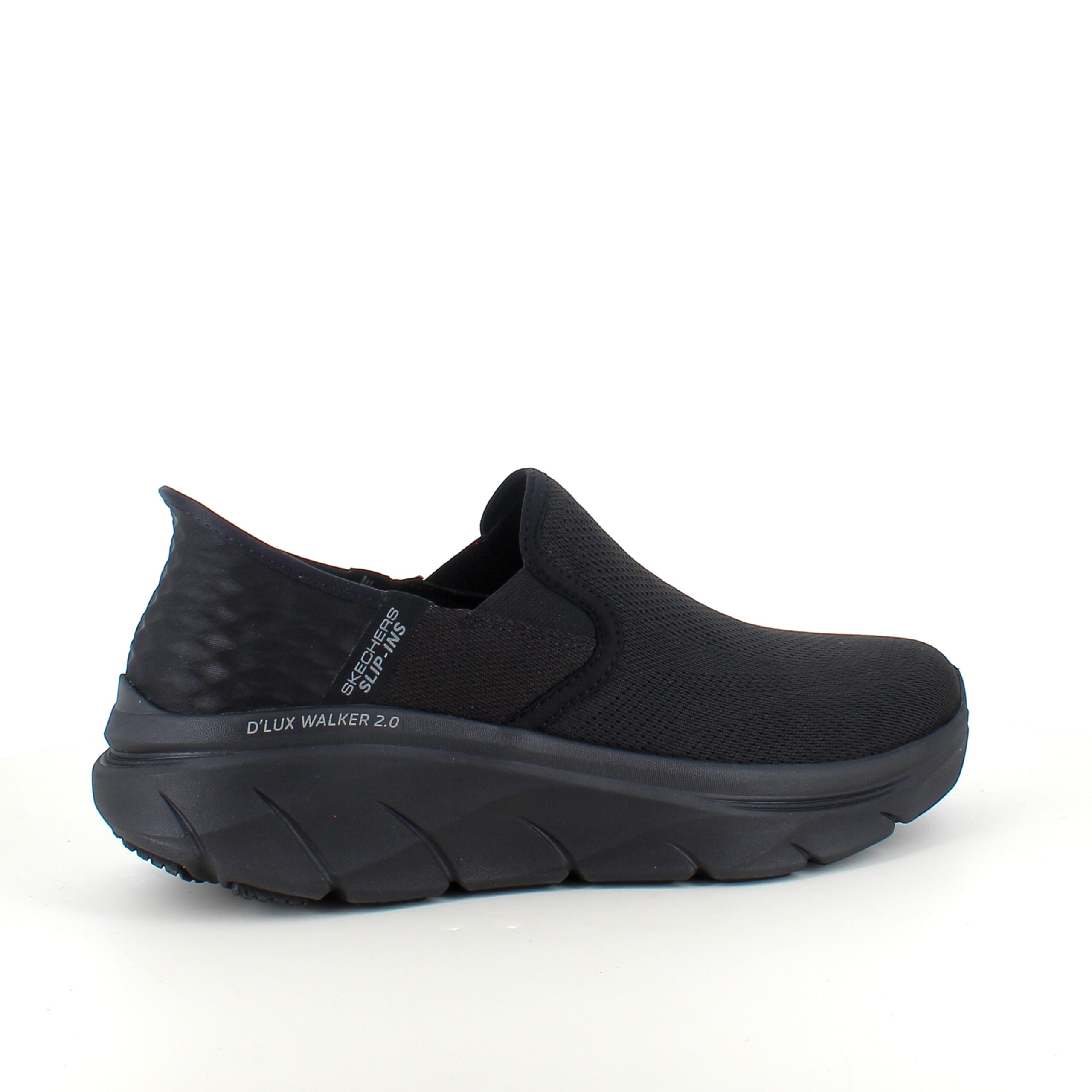 Sort herre slip-in sko fra Skechers