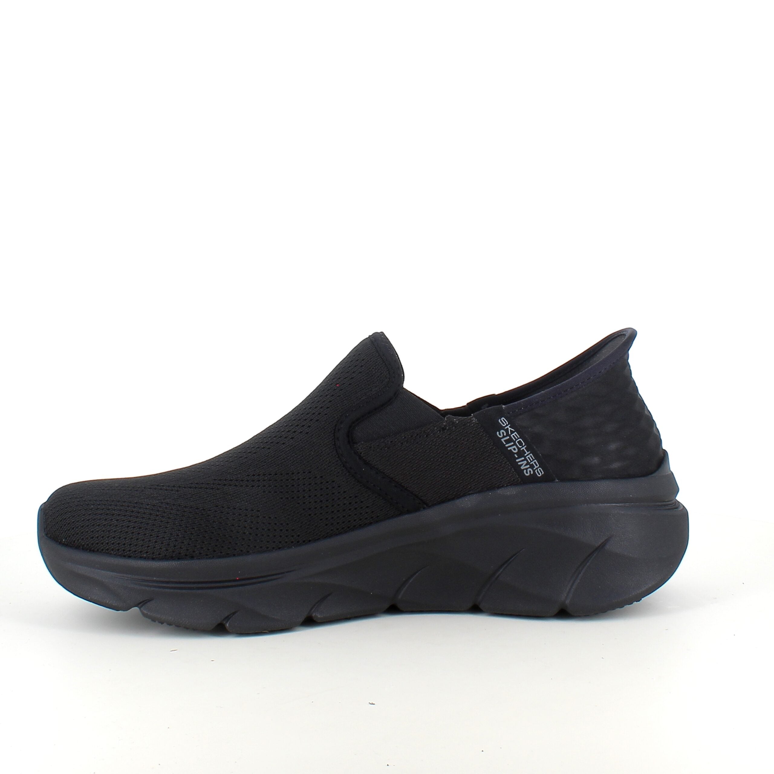Sort herre slip-in sko fra Skechers