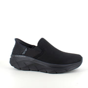 Sort herre slip-in sko fra Skechers