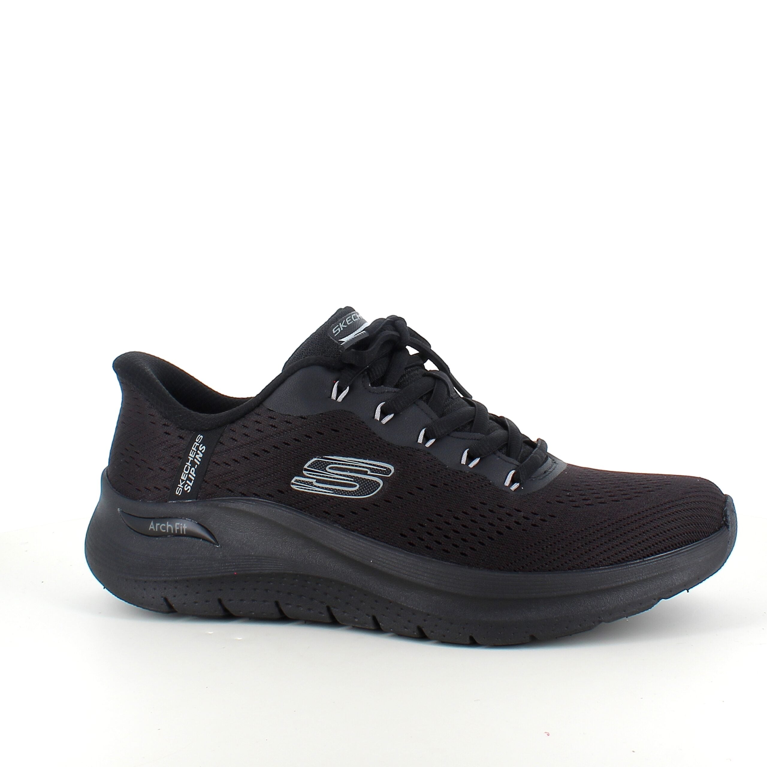 Skechers slip-ins til herre med svangstøtte