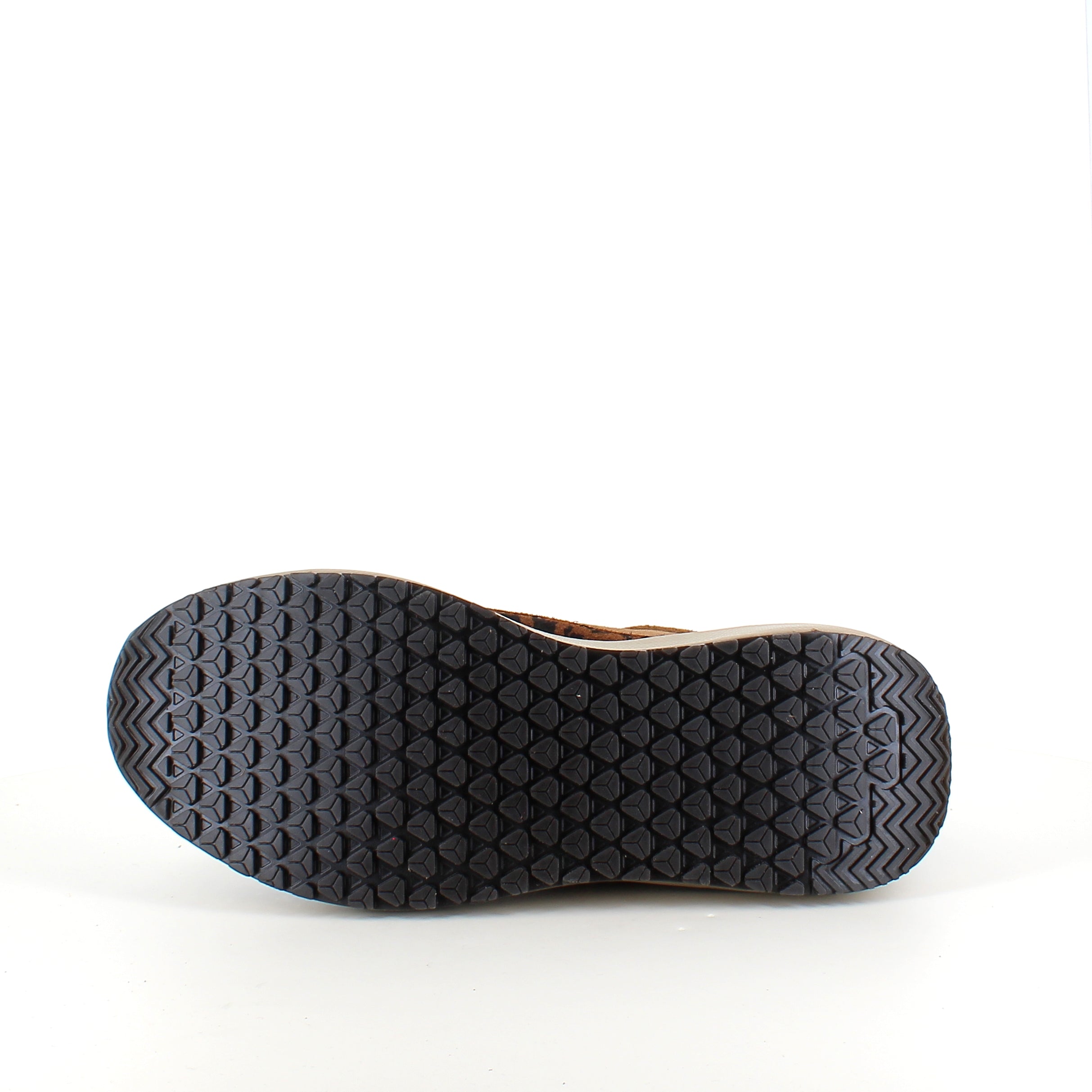 Green Comfort Zigga sneaker i leopard