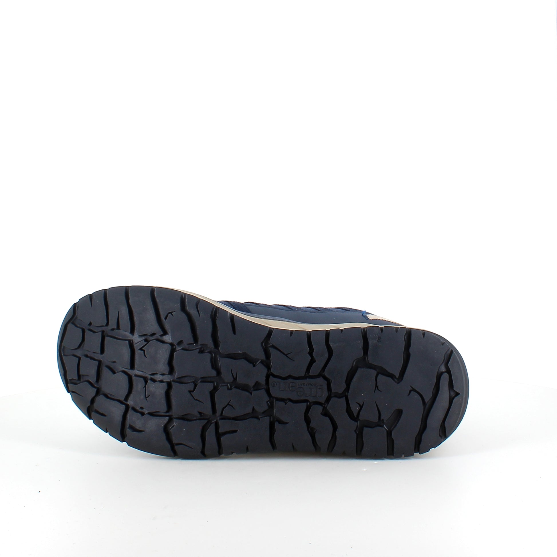 Green Comfort Path Pipi – blå outdoor sneaker med H-læst & svangstøtte