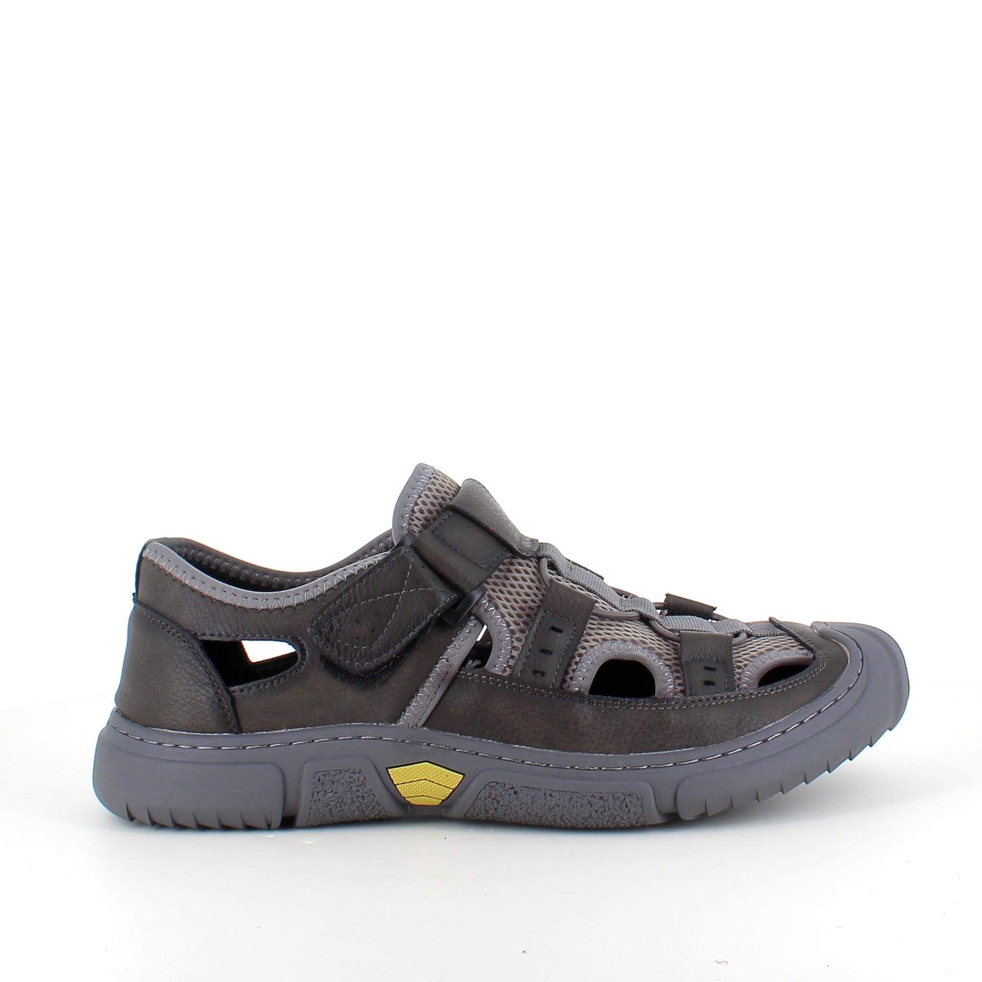 Outdoor sandal til mænd i sort/khaki