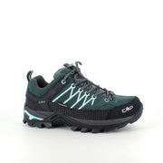 Grøn vandtæt vandresko fra CMP med flotte detaljer