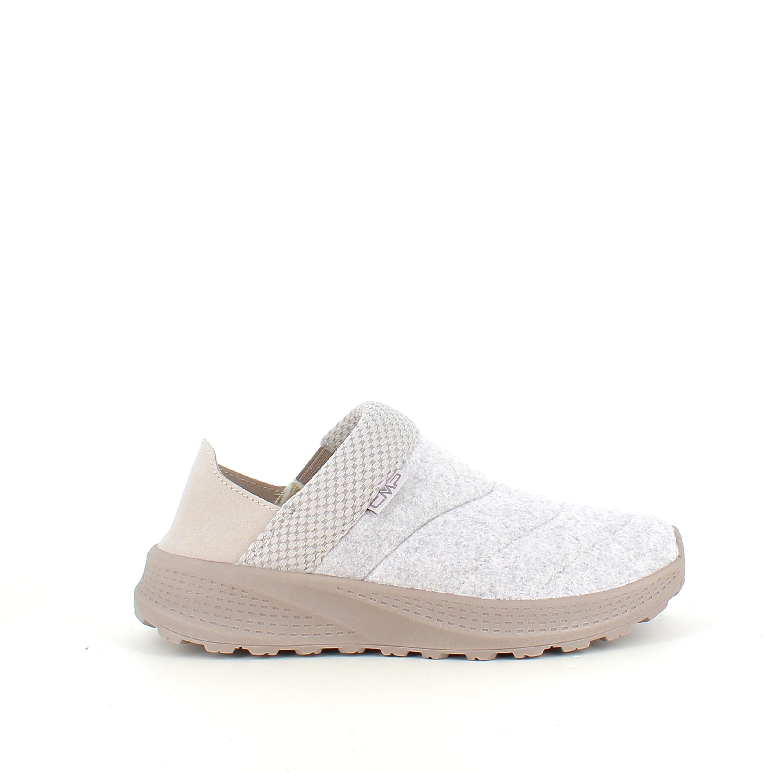 Behagelig hjemmesko i gråt filt fra CMP