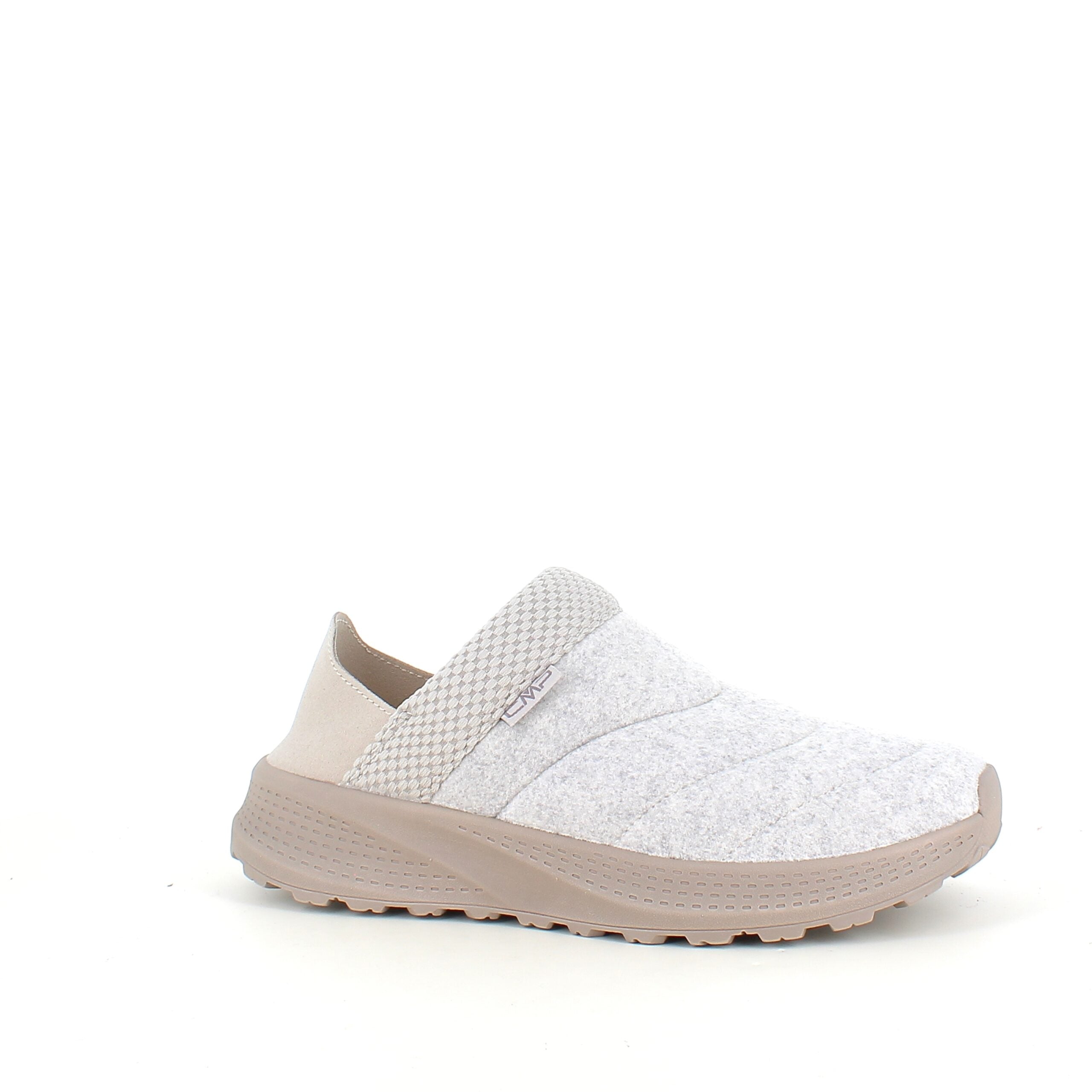 Behagelig hjemmesko i gråt filt fra CMP