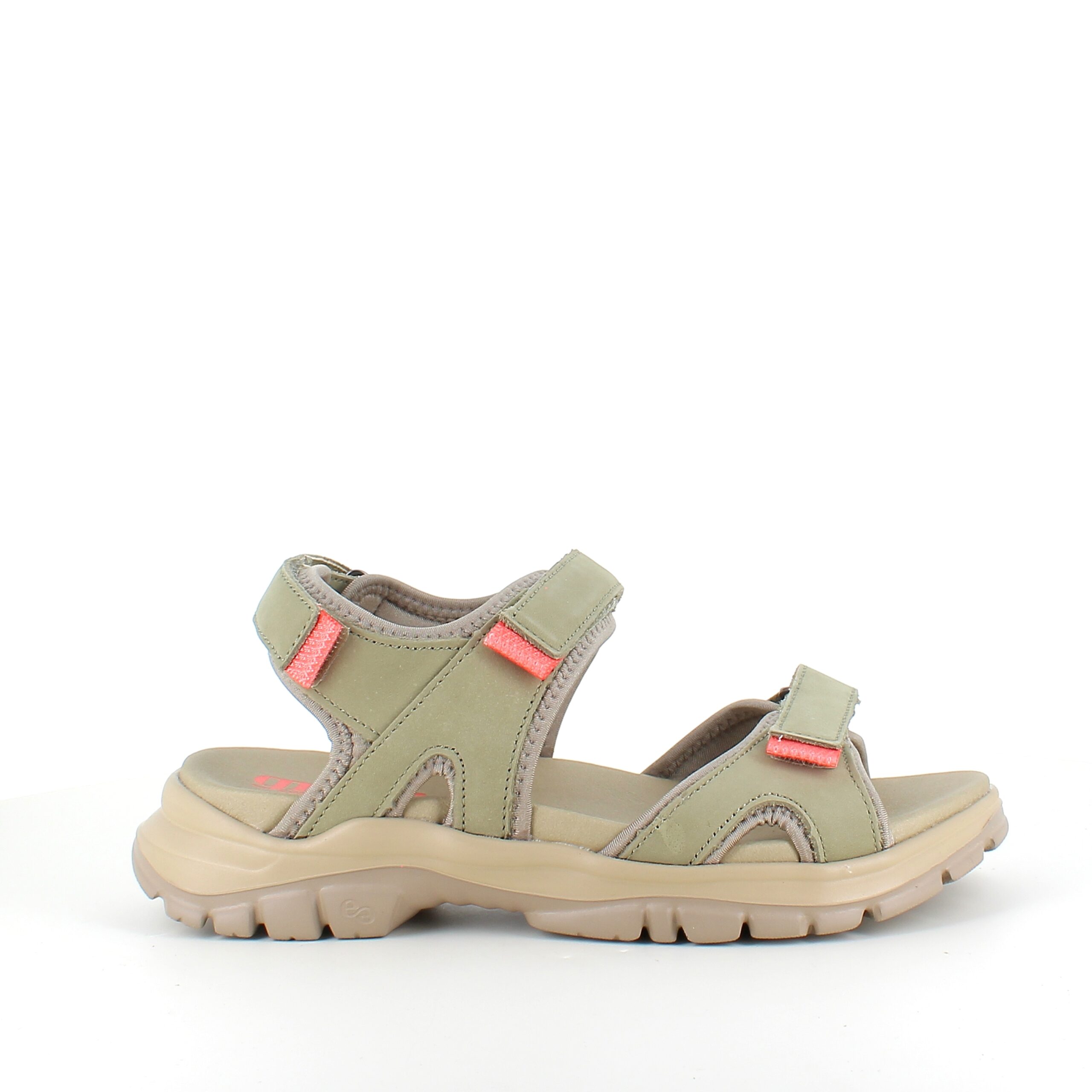 Grøn Green Comfort sandal til dig som går og står mange timer