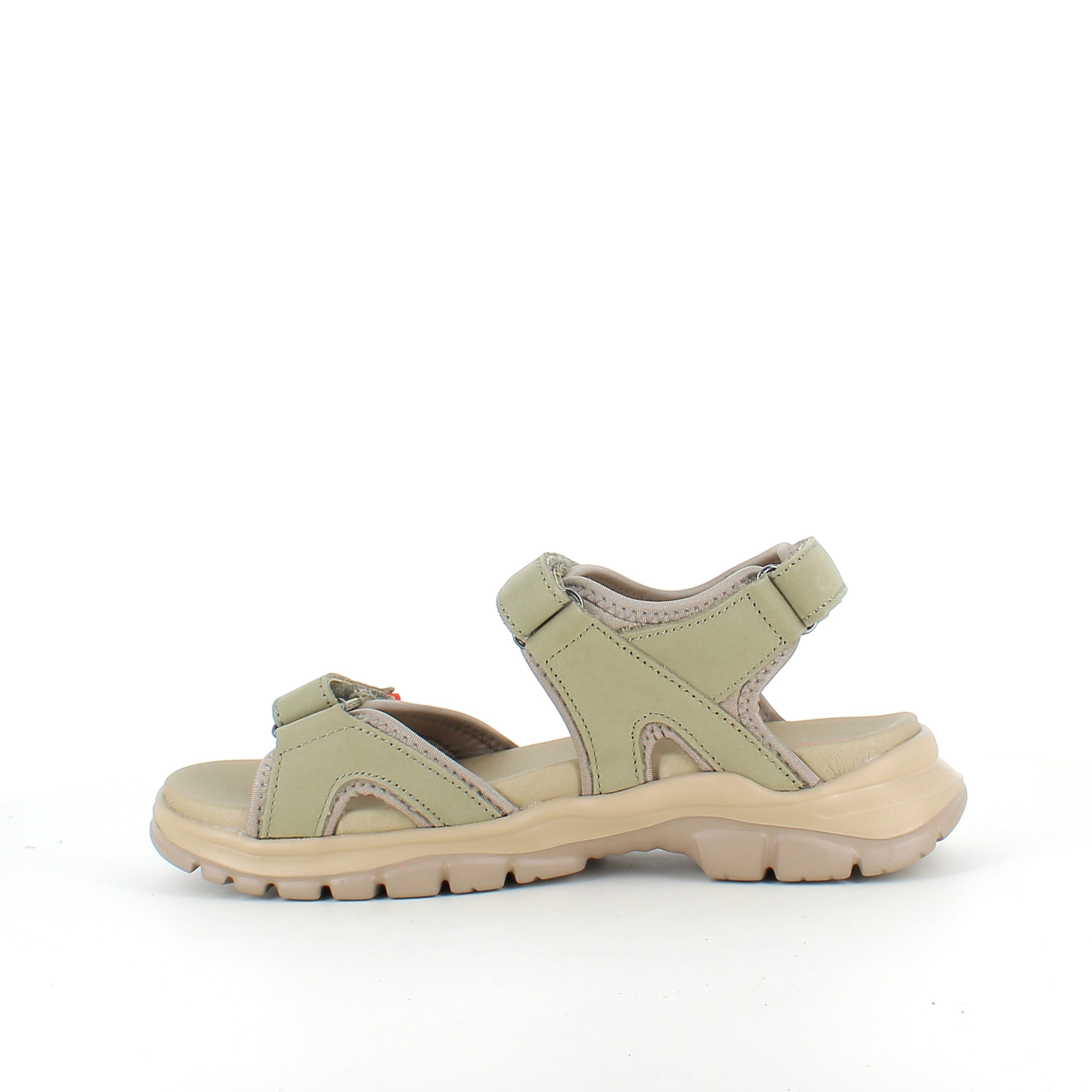 Grøn Green Comfort sandal til dig som går og står mange timer