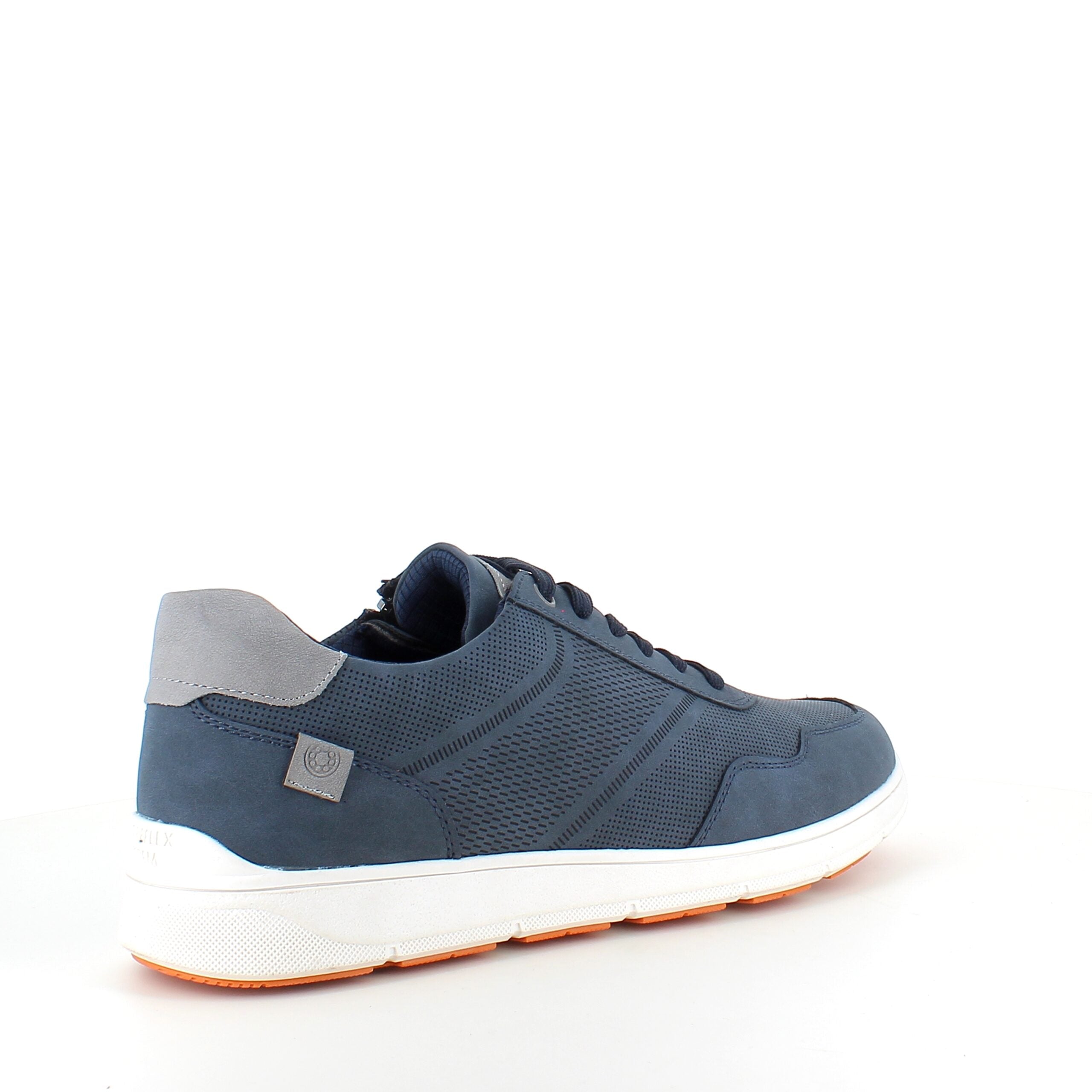 Relife sporty arbejdssko i navy med Soft Reflex-system – let komfort til lange dage på fødderne