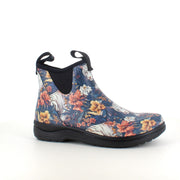 Green Comfort gummistøvle i tigerprint med svangstøtte