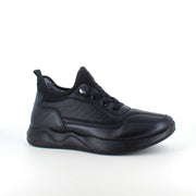 Sorte herresko, lette at træde i.