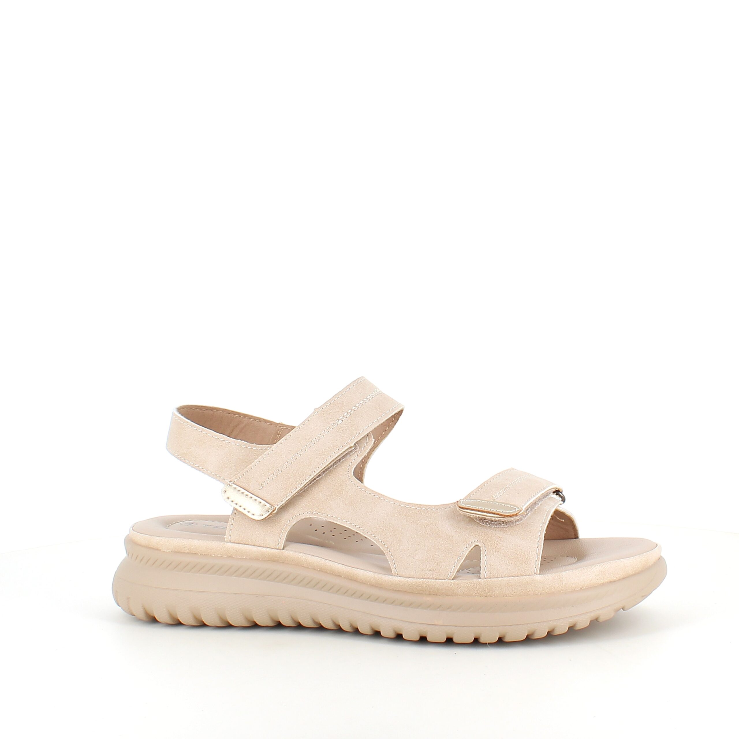 Elegant hverdagssandal i lys beige – til dig, der værdsætter både komfort og stil