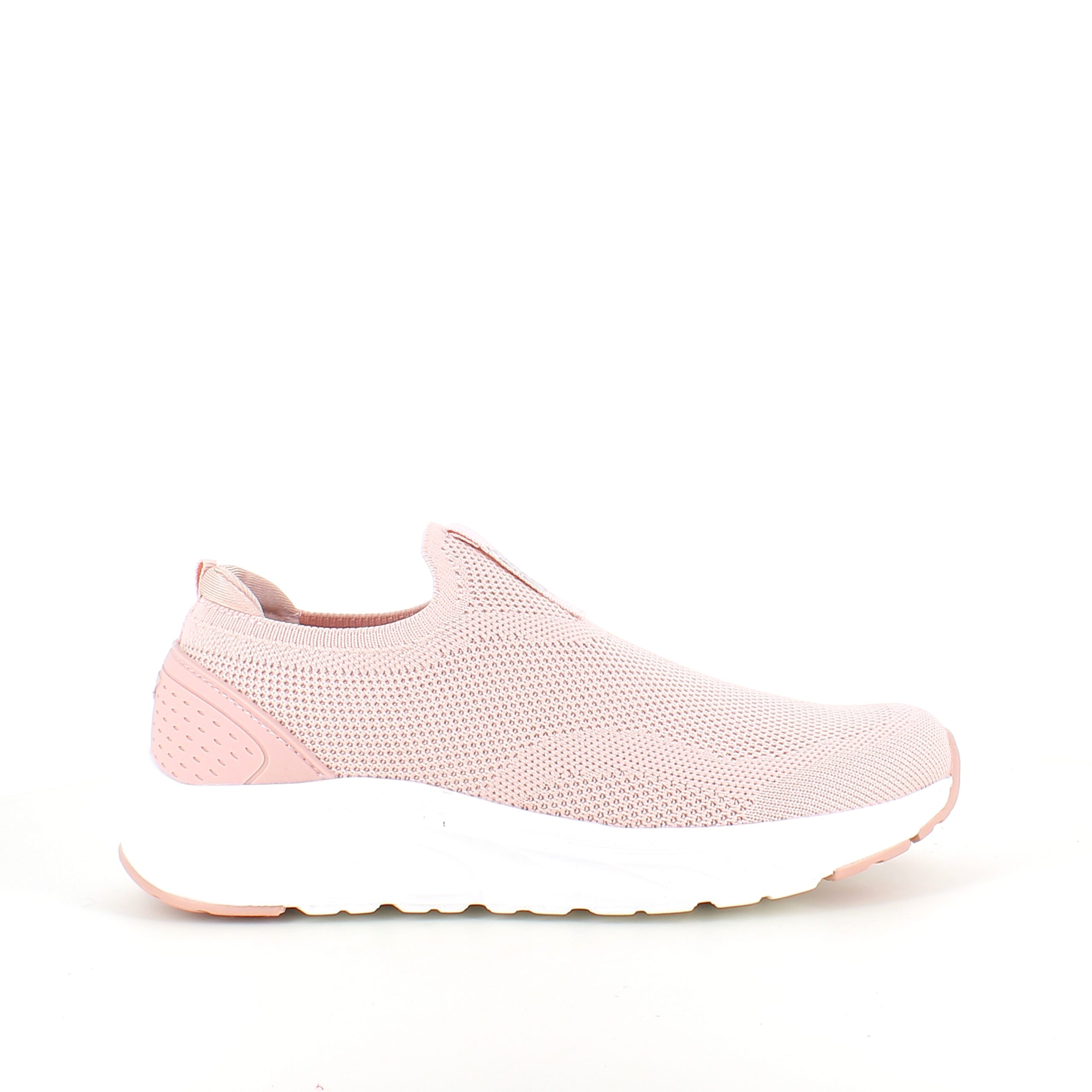 Rosa slip on sko fra Cruz med god bredde