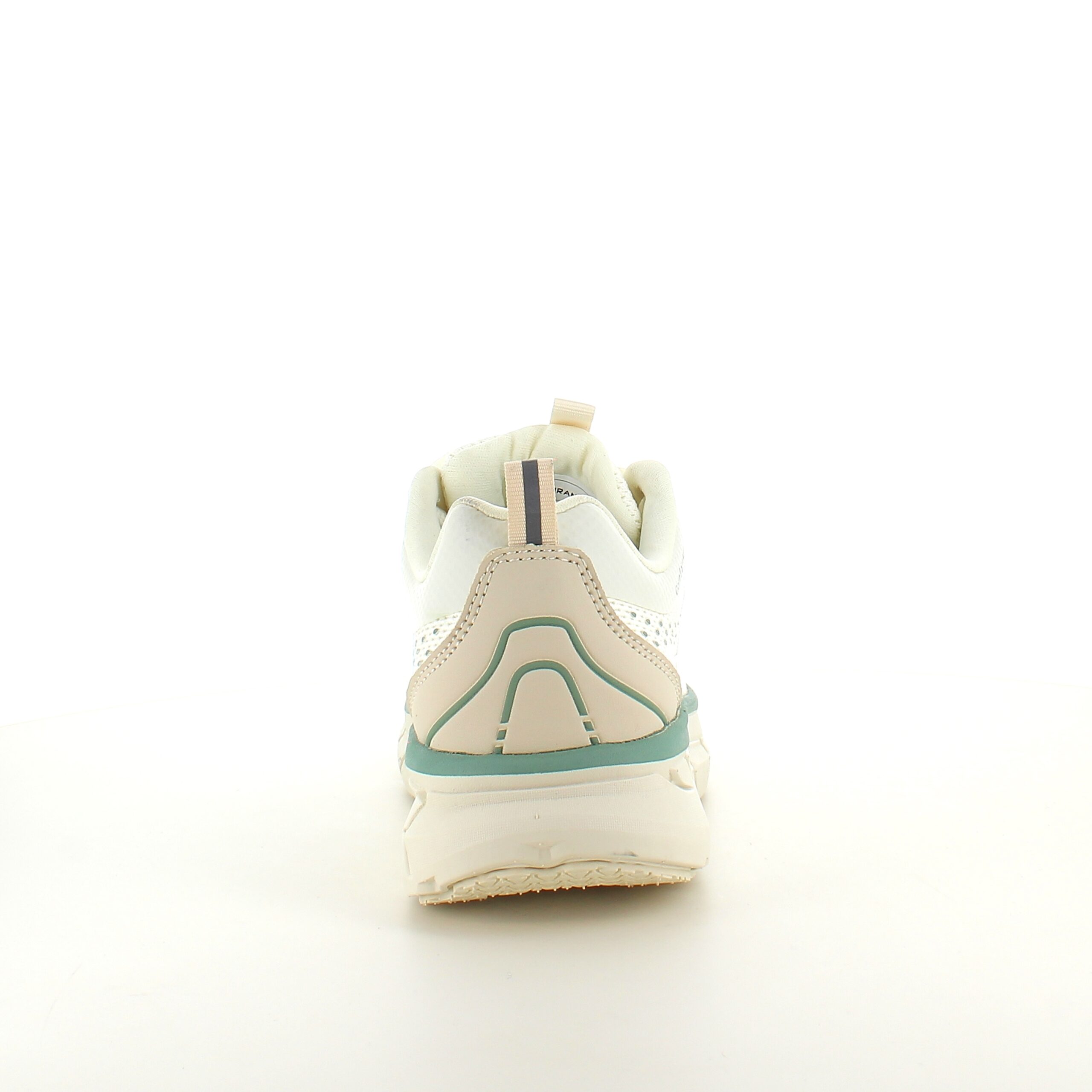 Åndbare Endurance Comfortfit sneakers med grønne detaljer