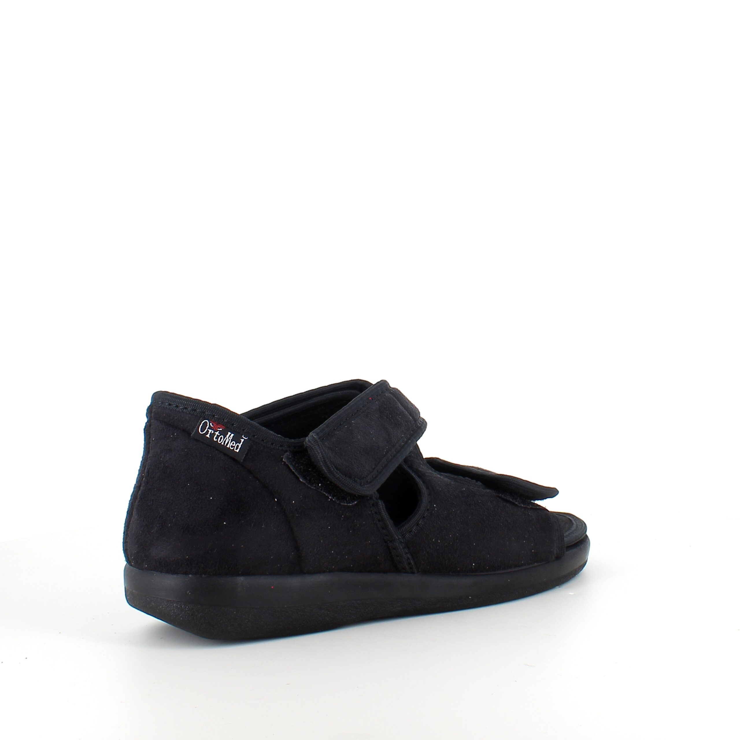 Sandal fra OrtoMed med velcro og hælkap