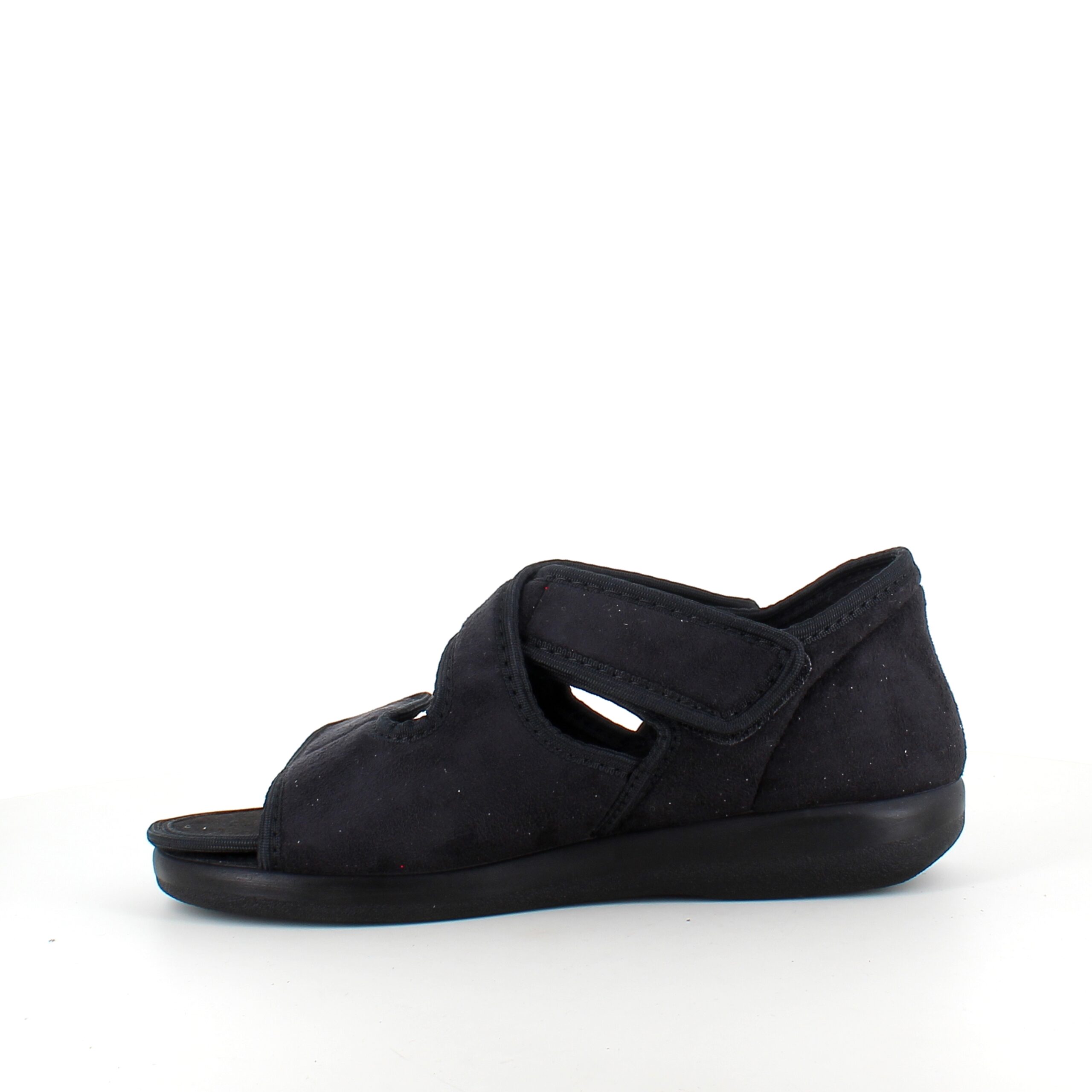 Sandal fra OrtoMed med velcro og hælkap