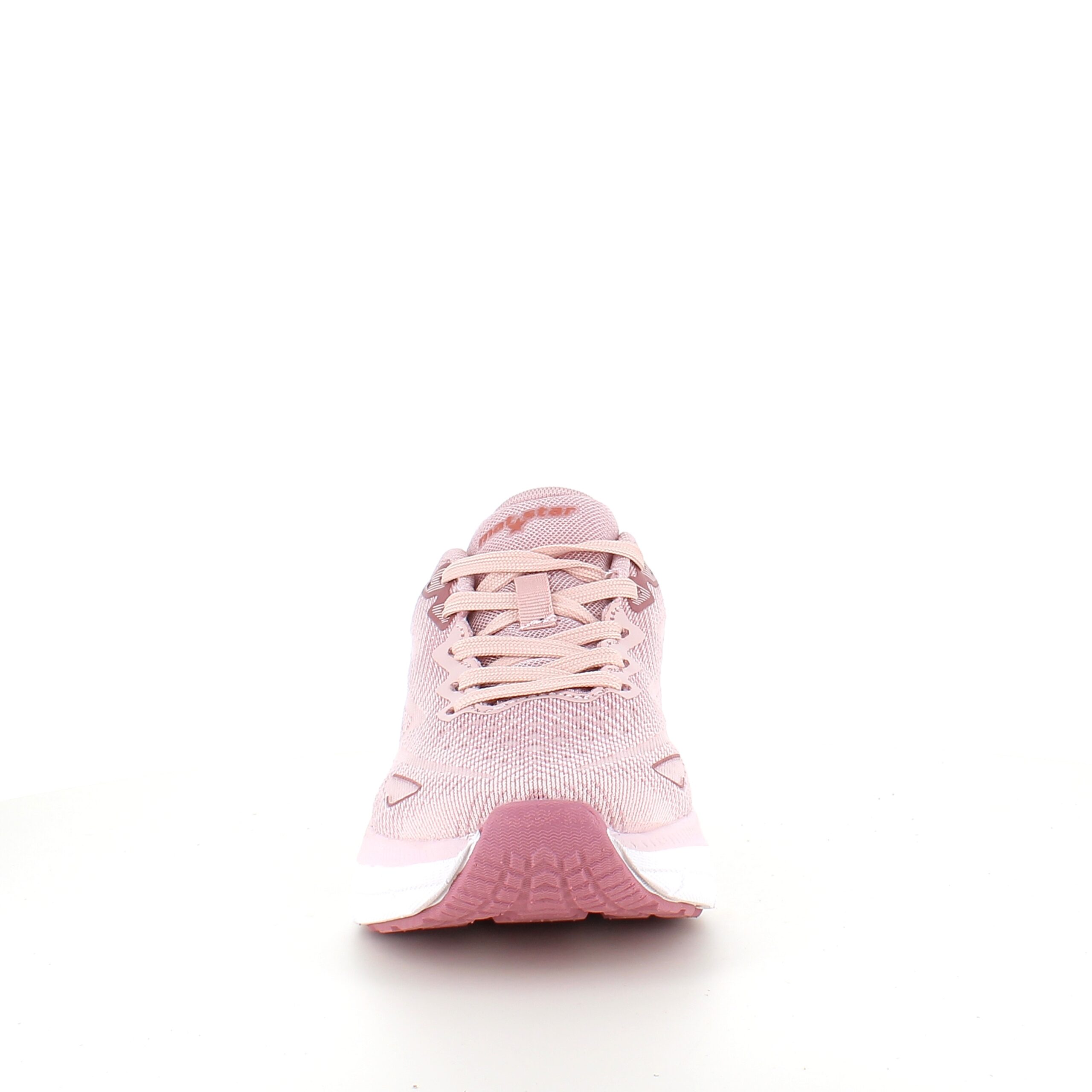 Rosa sneakers med åndbar overdel