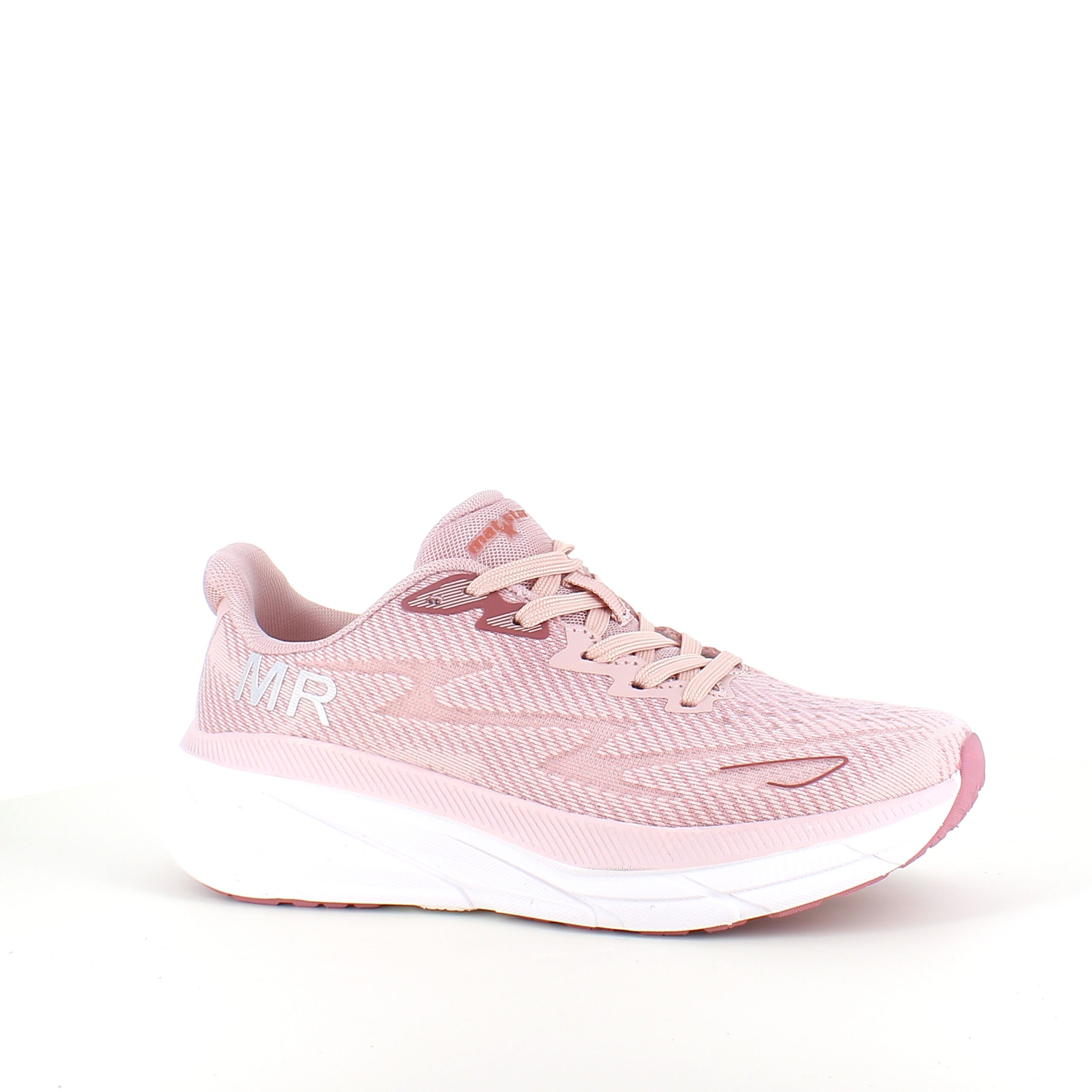 Rosa sneakers med åndbar overdel